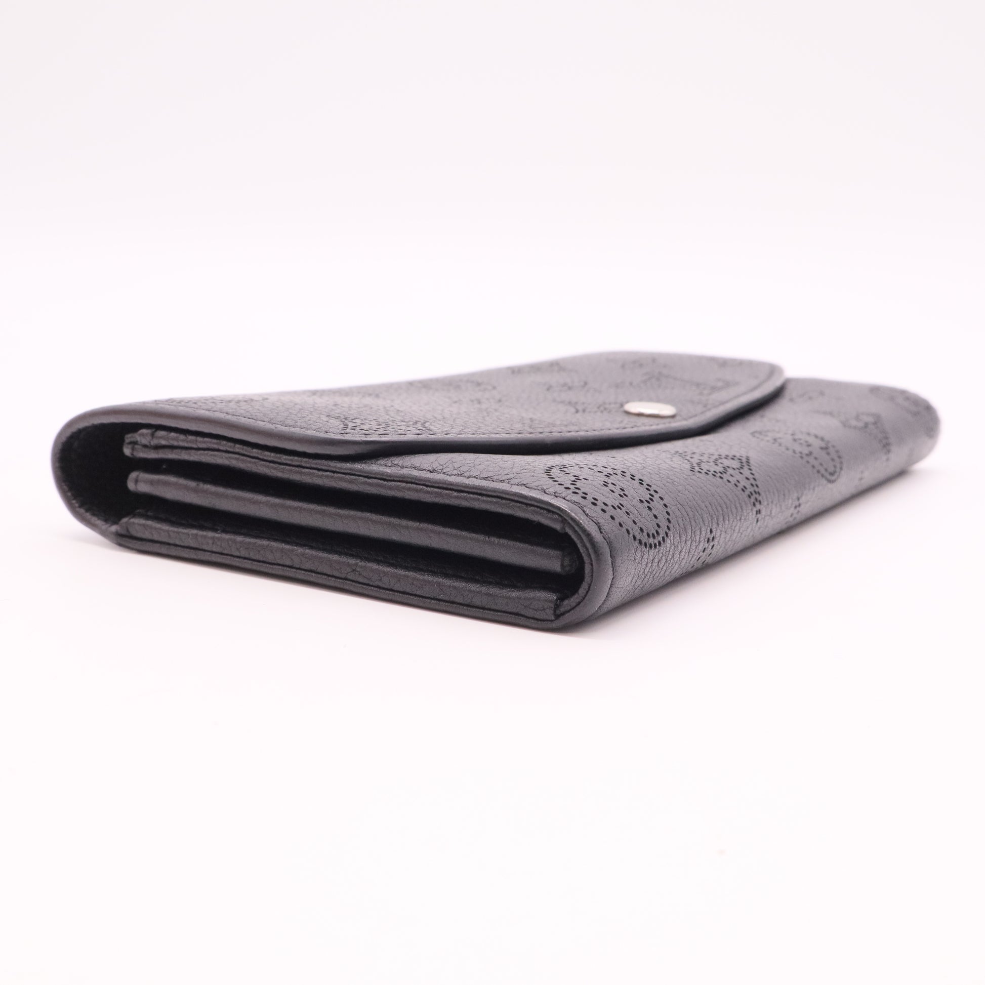 Louis Vuitton Iris Wallet NM Mahina Leather Twins