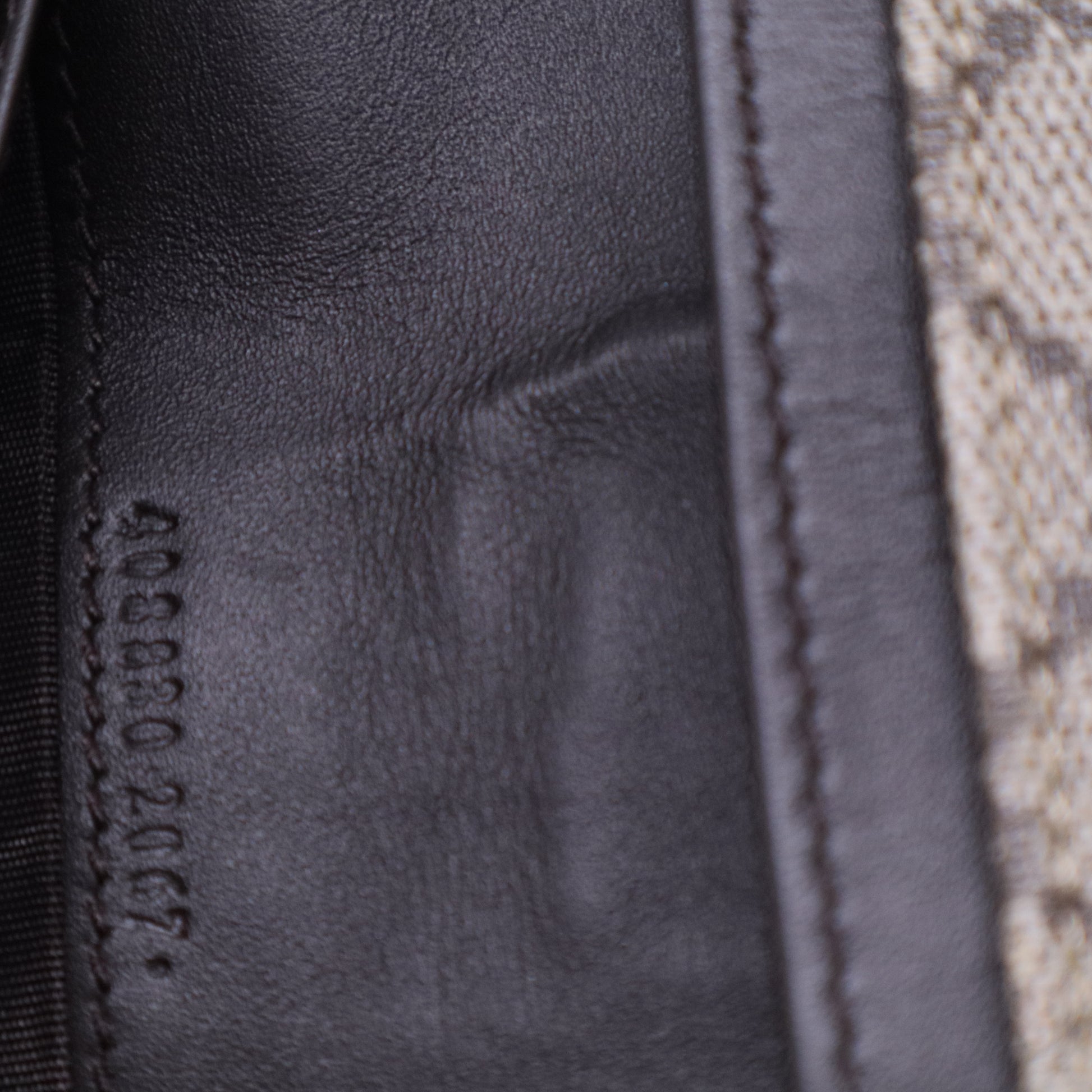 Web Continental Wallet GG Coated Canvas Long W20475
