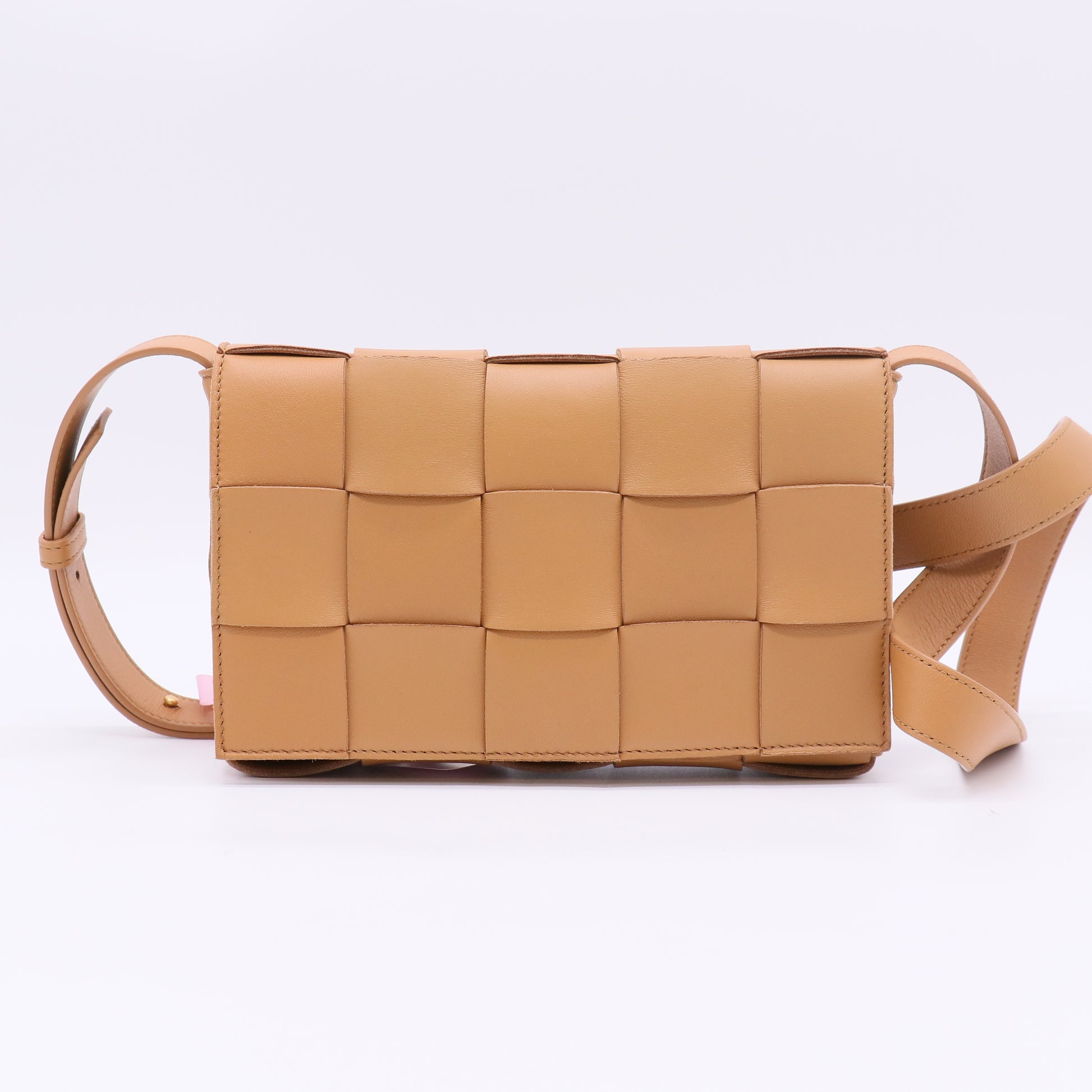 Bottega Veneta Intrecciato Leather Cassette Bag Twins LDJ5214
