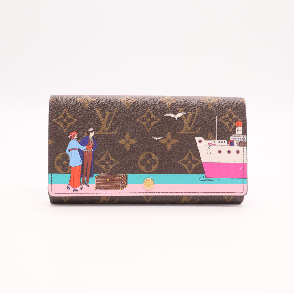 Sarah Wallet Limited Edition Monogram Canvas Twins