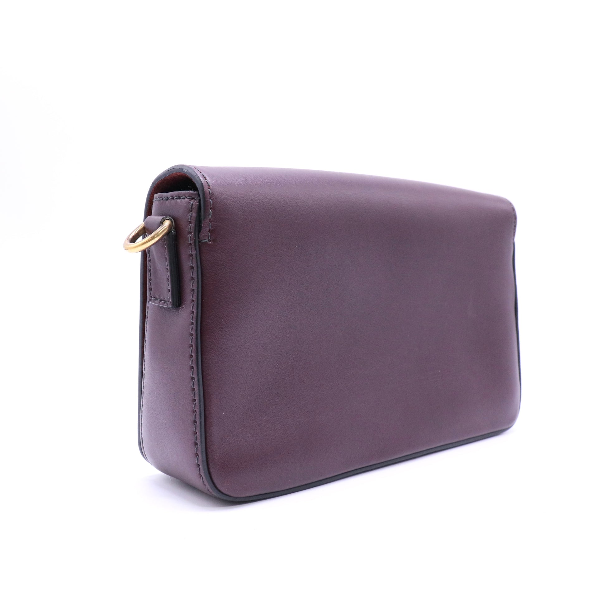 CHRISTIAN DIOR J'ADIOR Strap Flap Leather Handbag twins LDJ4579