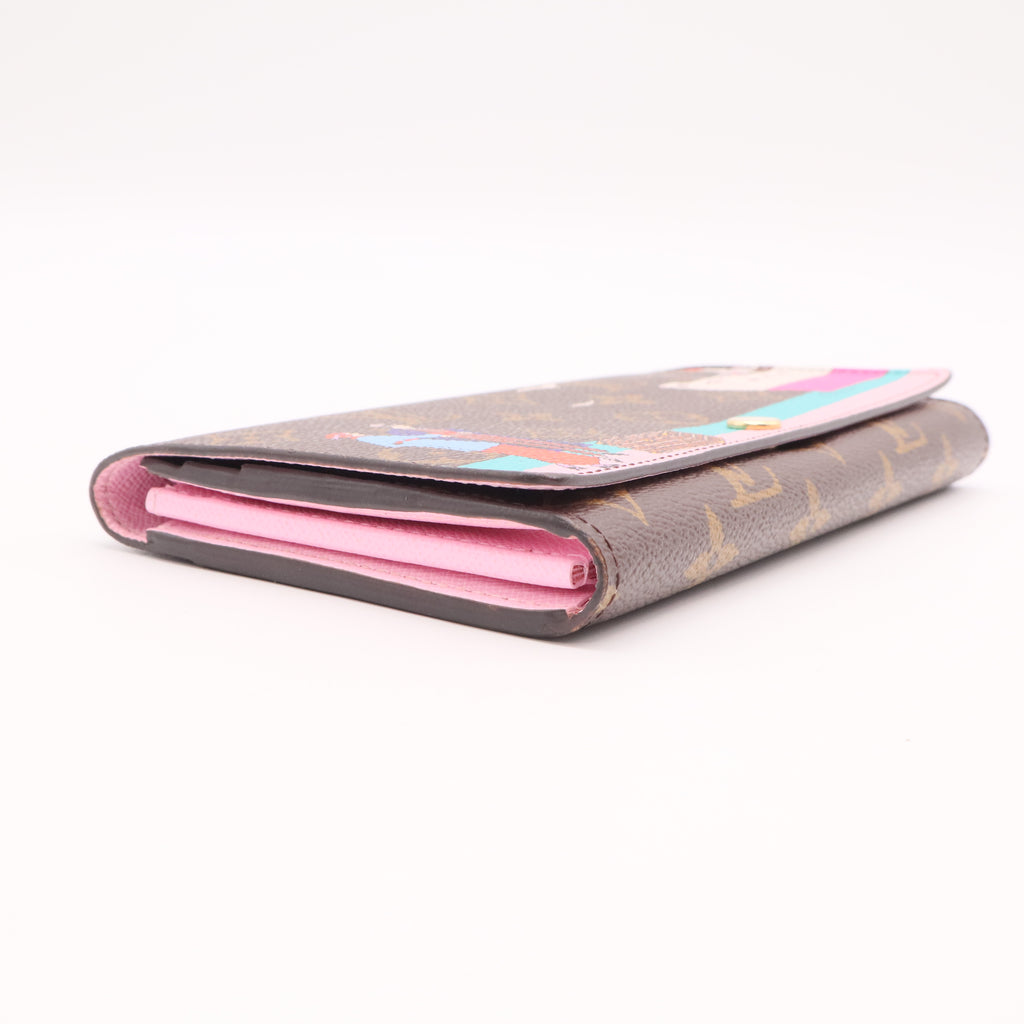 Sarah Wallet Limited Edition Monogram Canvas Twins