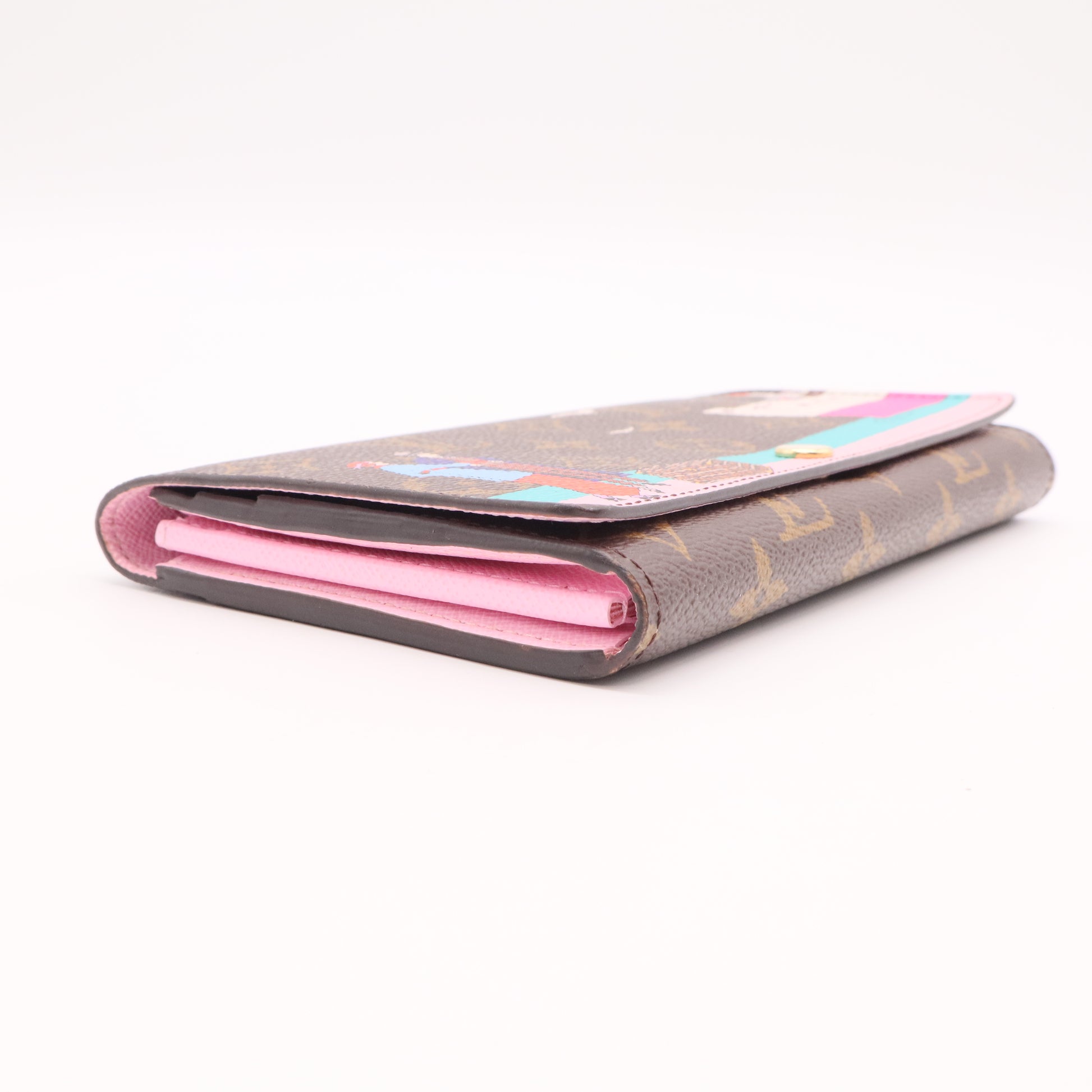 Sarah Wallet Limited Edition Monogram Canvas Twins