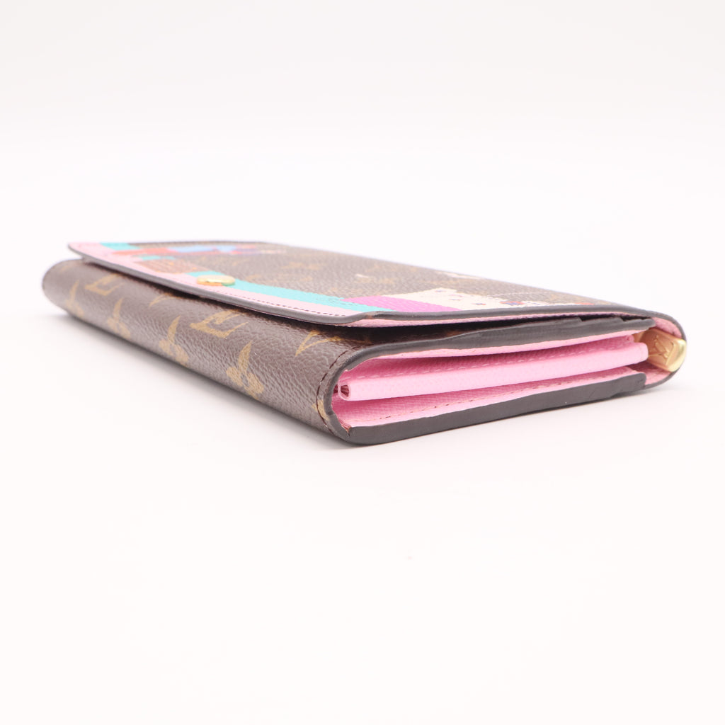 Sarah Wallet Limited Edition Monogram Canvas Twins