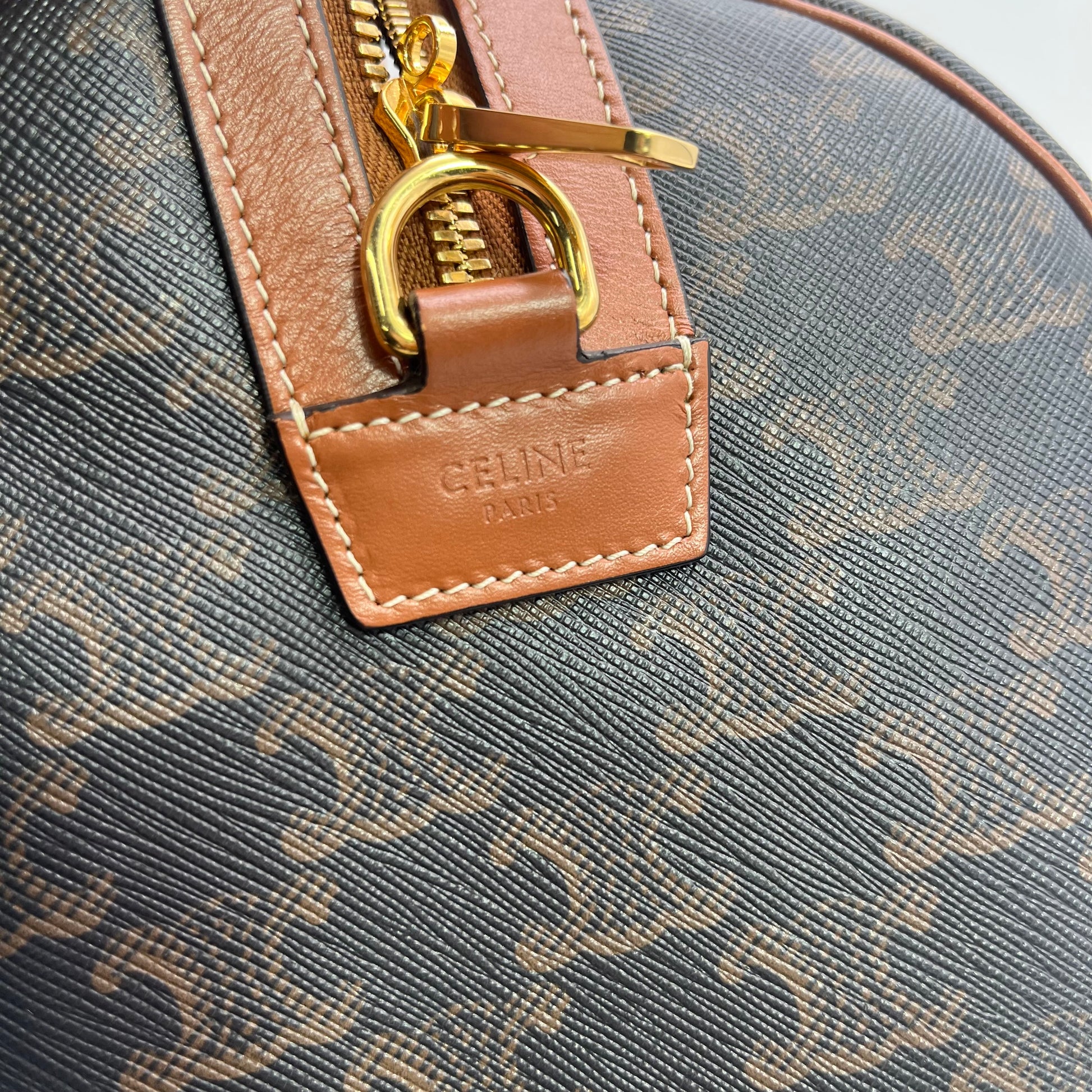 Boston bag in Triomphe Canvas twins