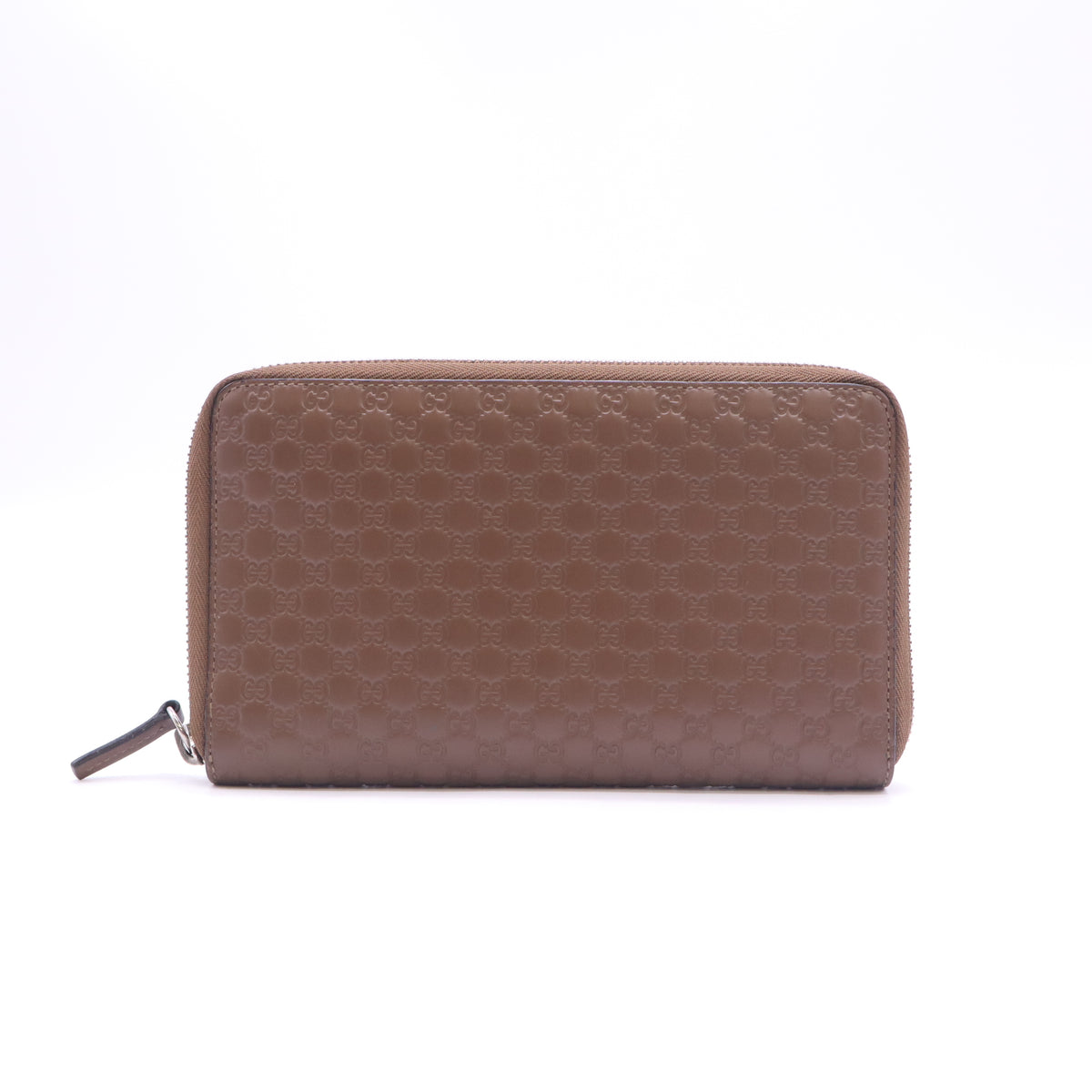 Gucci Microguccissima Leather Zip-Around Wallet W23263