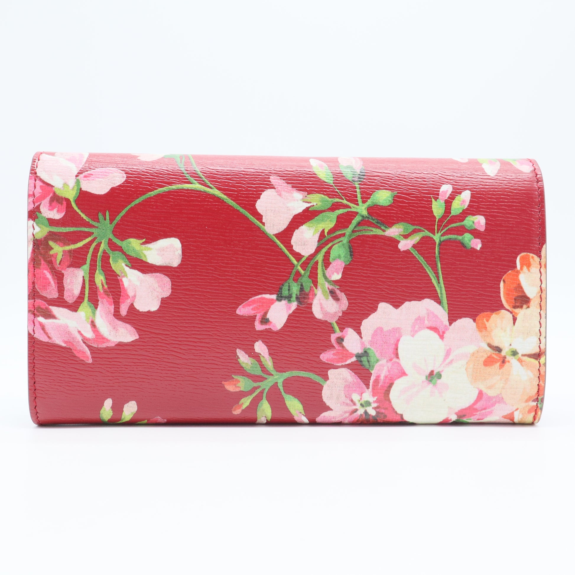Icon Continental Wallet Blooms Print Leather