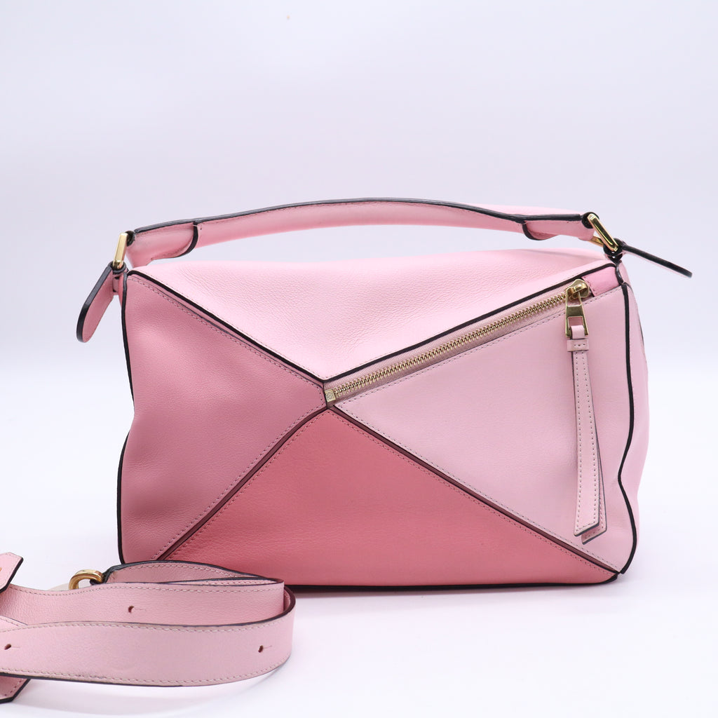 Puzzle Bag Leather Medium Twins B20904