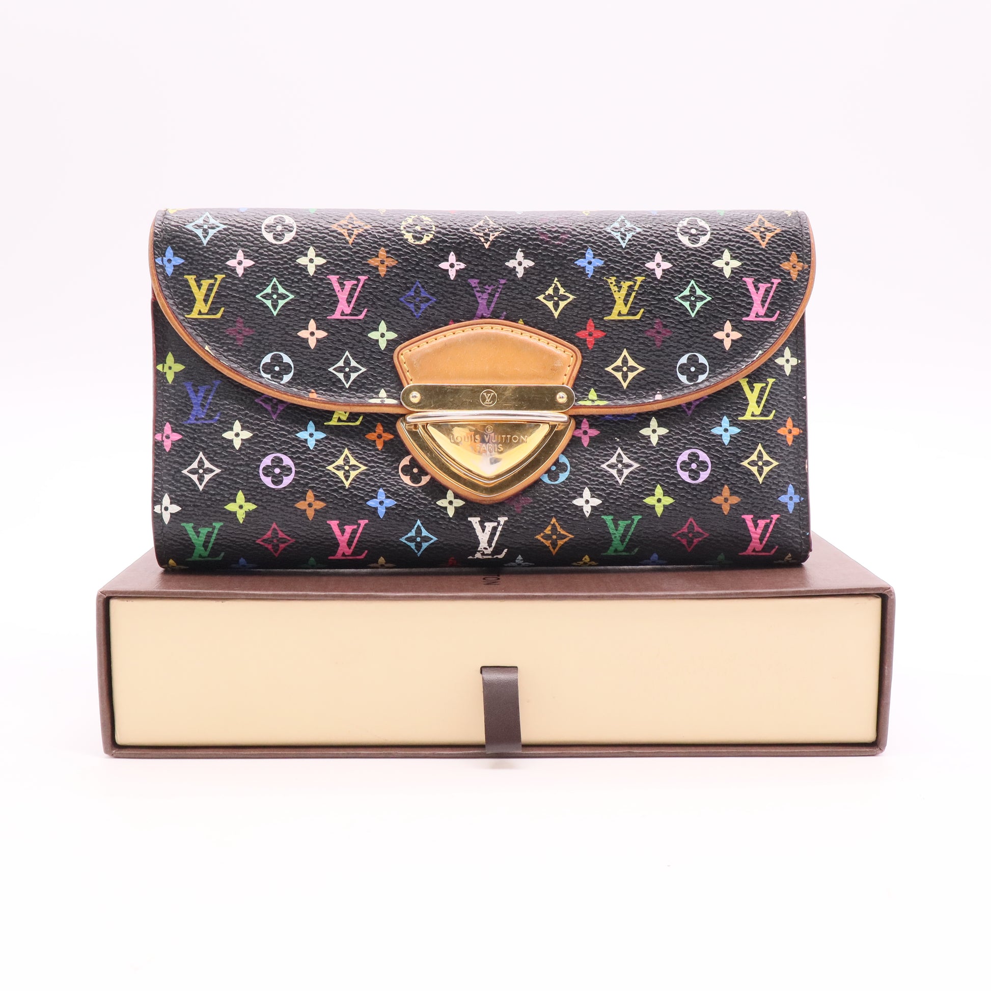 Louis Vuitton Eugenie Wallet Monogram Multicolor Twins