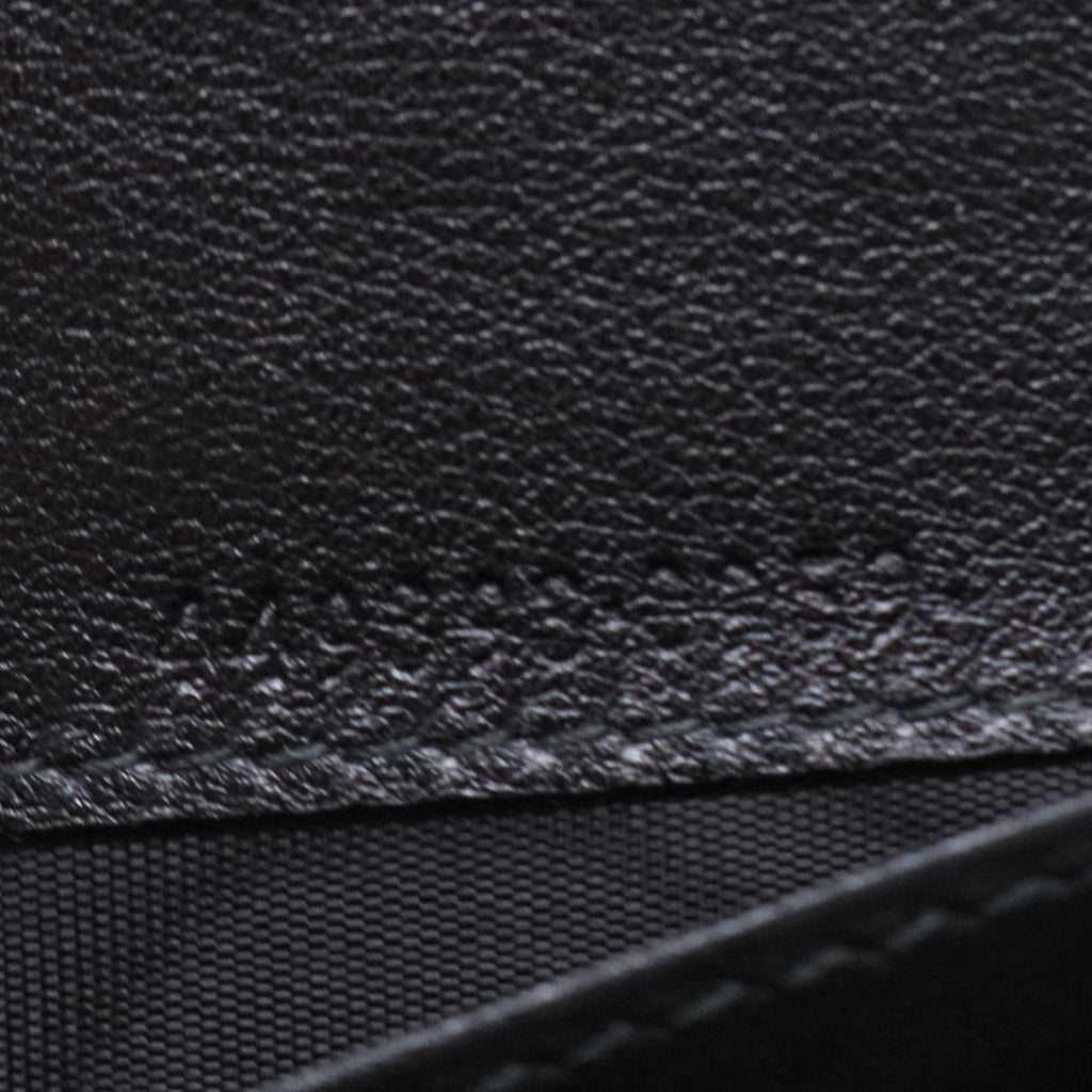 Microguccissima Leather Continental Flap Wallet