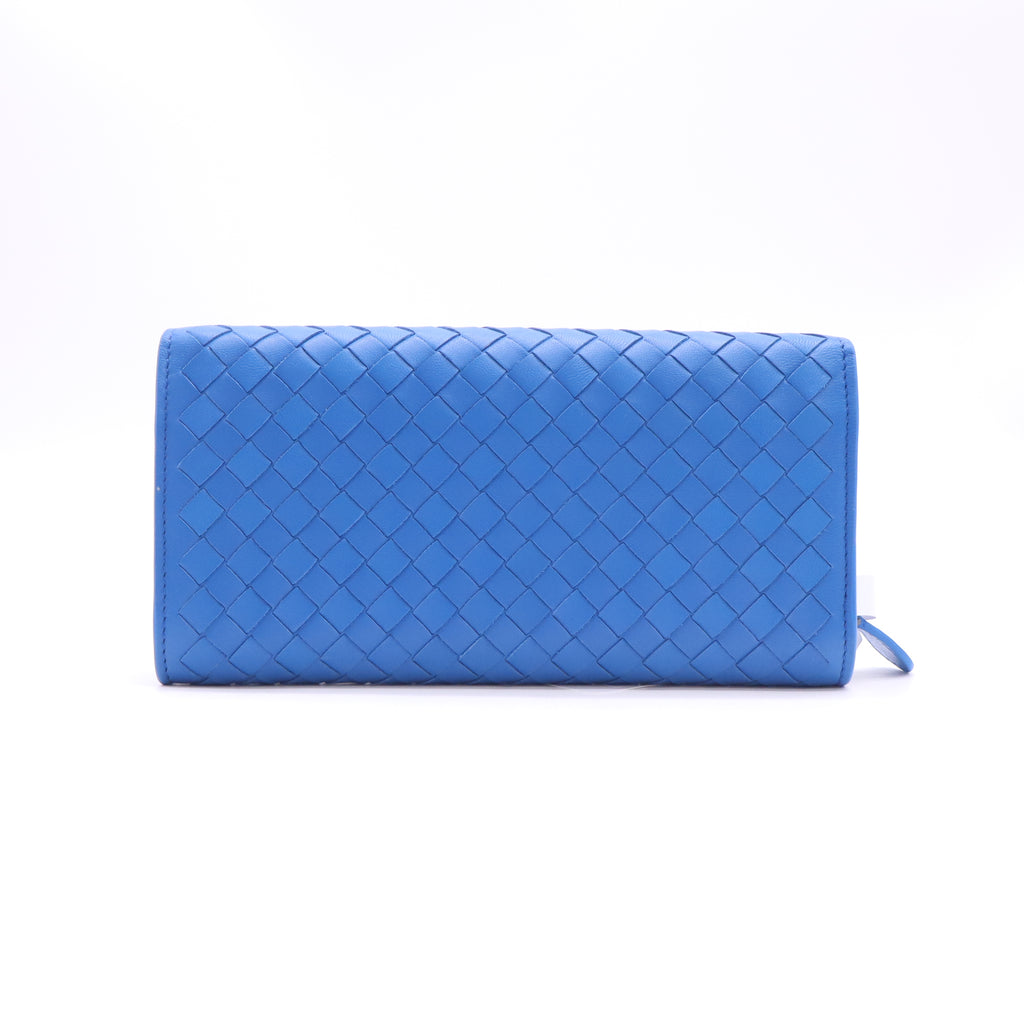 Bottega Veneta Intrecciato Nappa Leather Continental Flap Wallet W23275