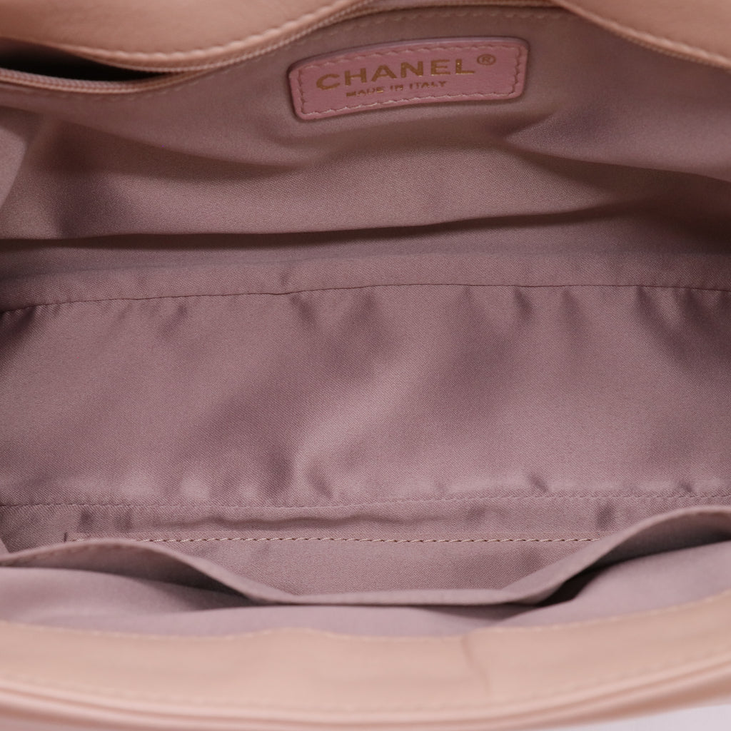Chanel Classic Double Flap Bag Quilted Lambskin Medium Twins LDJ5230