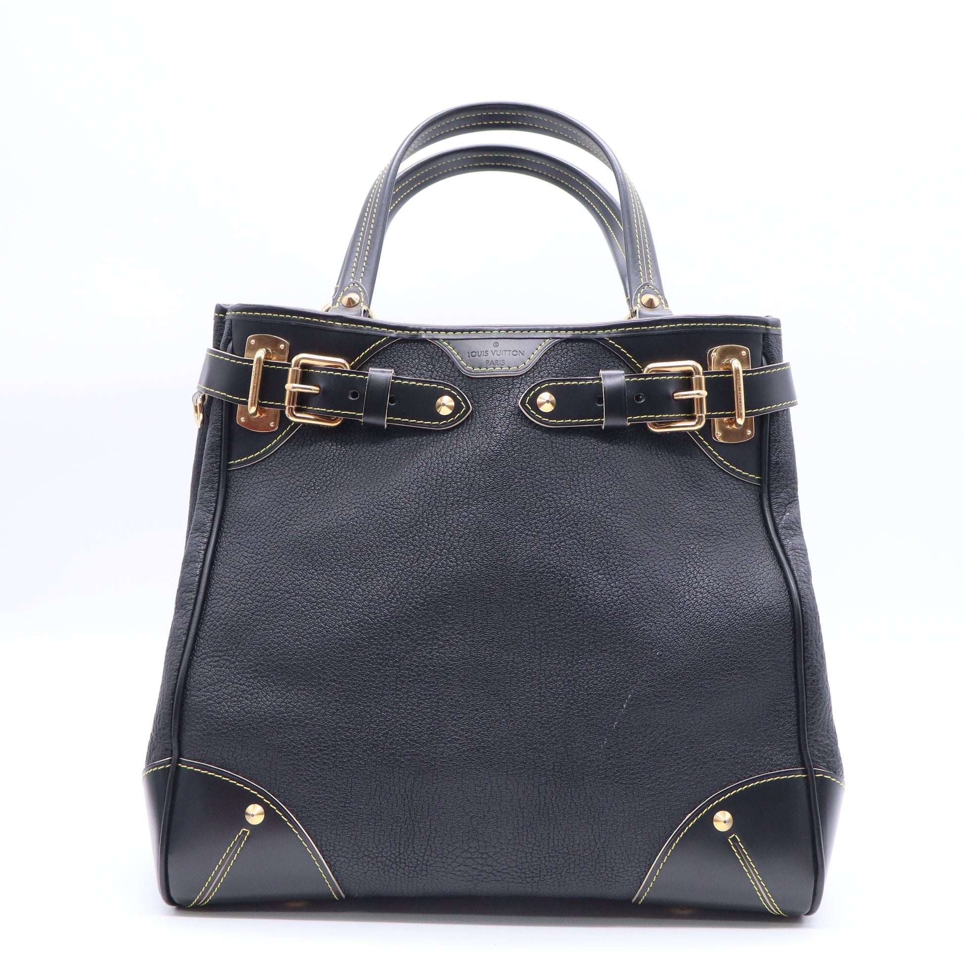 Black Suhali Leather Le Majestueux Bag Twins LDJ3783