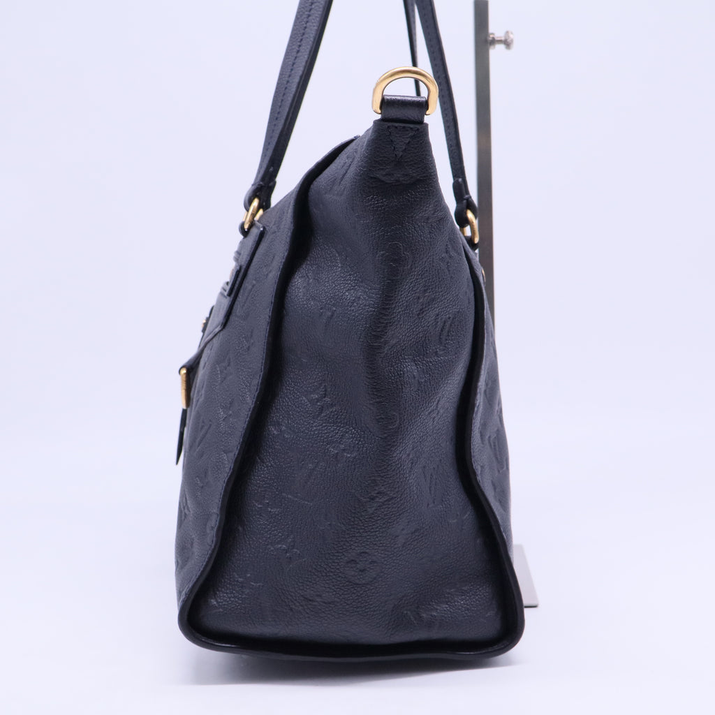 Louis Vuitton Orient Monogram Empreinte Leather Lumineuse  Bag w/o Shoulder Strap Twins B20702