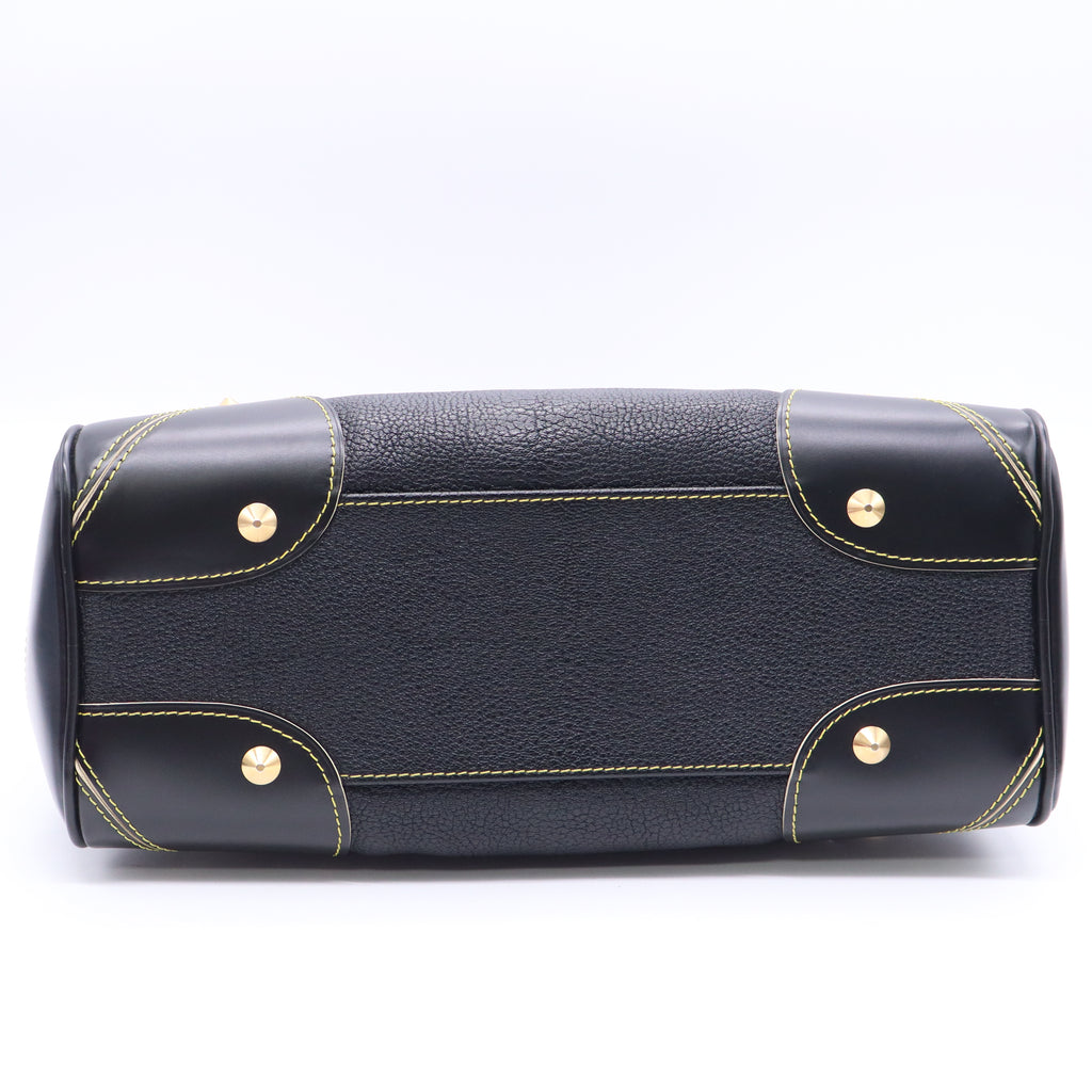 Black Suhali Leather Le Majestueux Bag Twins LDJ3783
