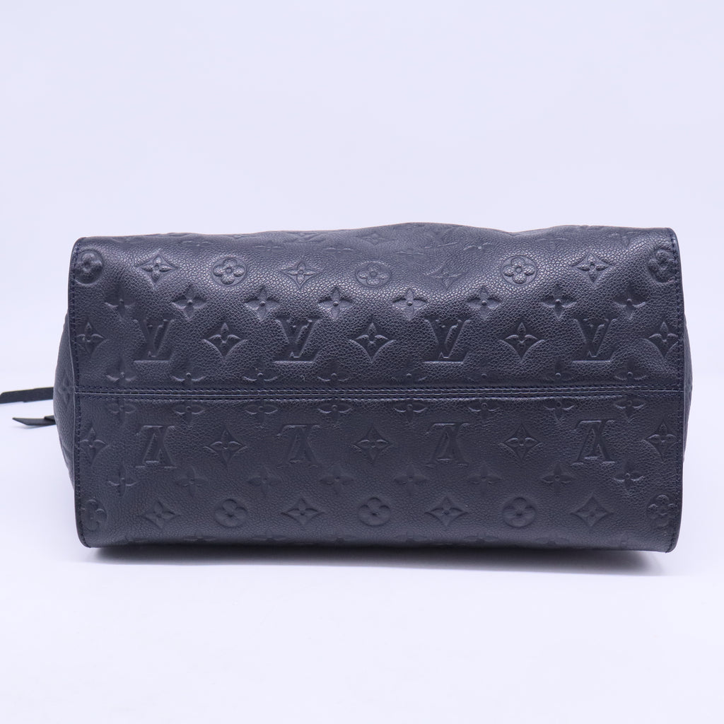 Louis Vuitton Orient Monogram Empreinte Leather Lumineuse  Bag w/o Shoulder Strap Twins B20702
