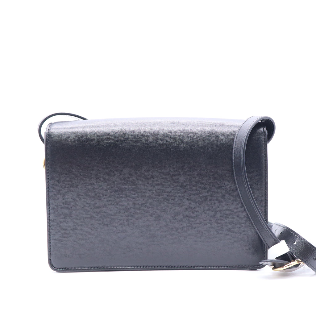 GG Ring Shoulder Bag Leather Small  B21555
