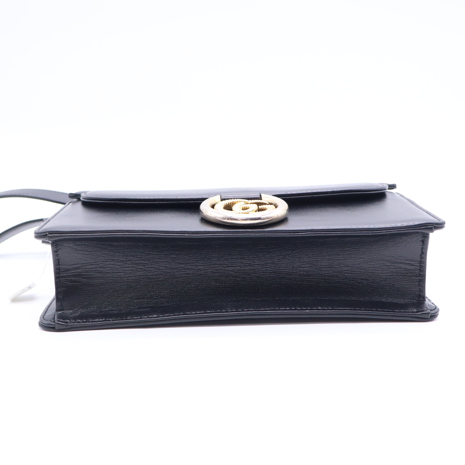 GG Ring Shoulder Bag Leather Small  B21555