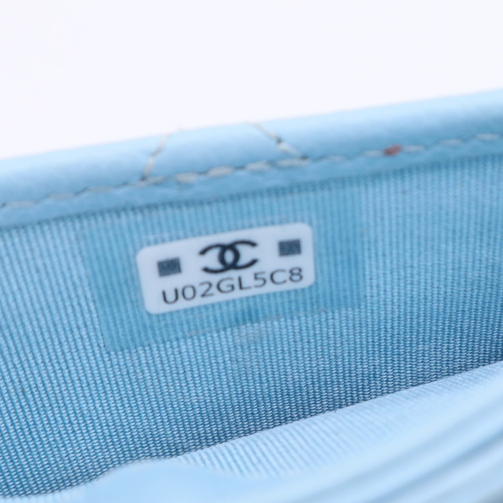 Chanel Classic Card Holder Quilted Caviar Twins