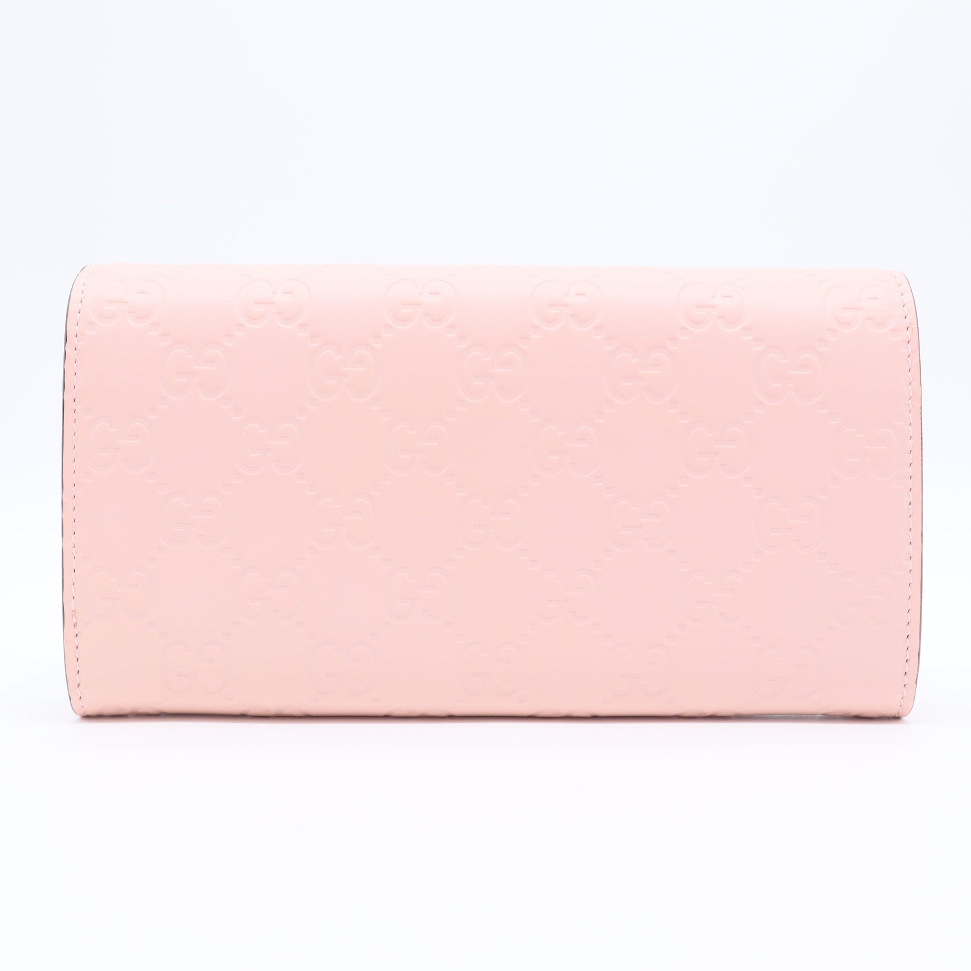 Rosa Animalier Guccissima Wallet