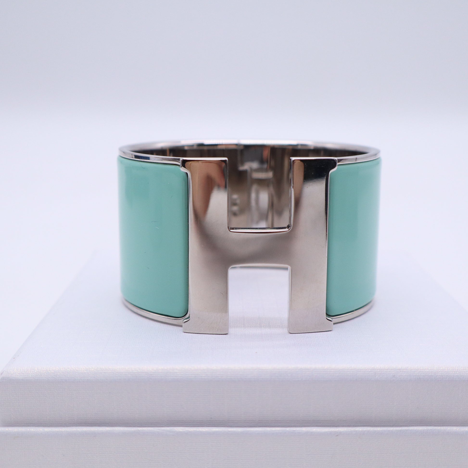 Clic H Bracelet Enamel Extra Wide Twins LDJ3778