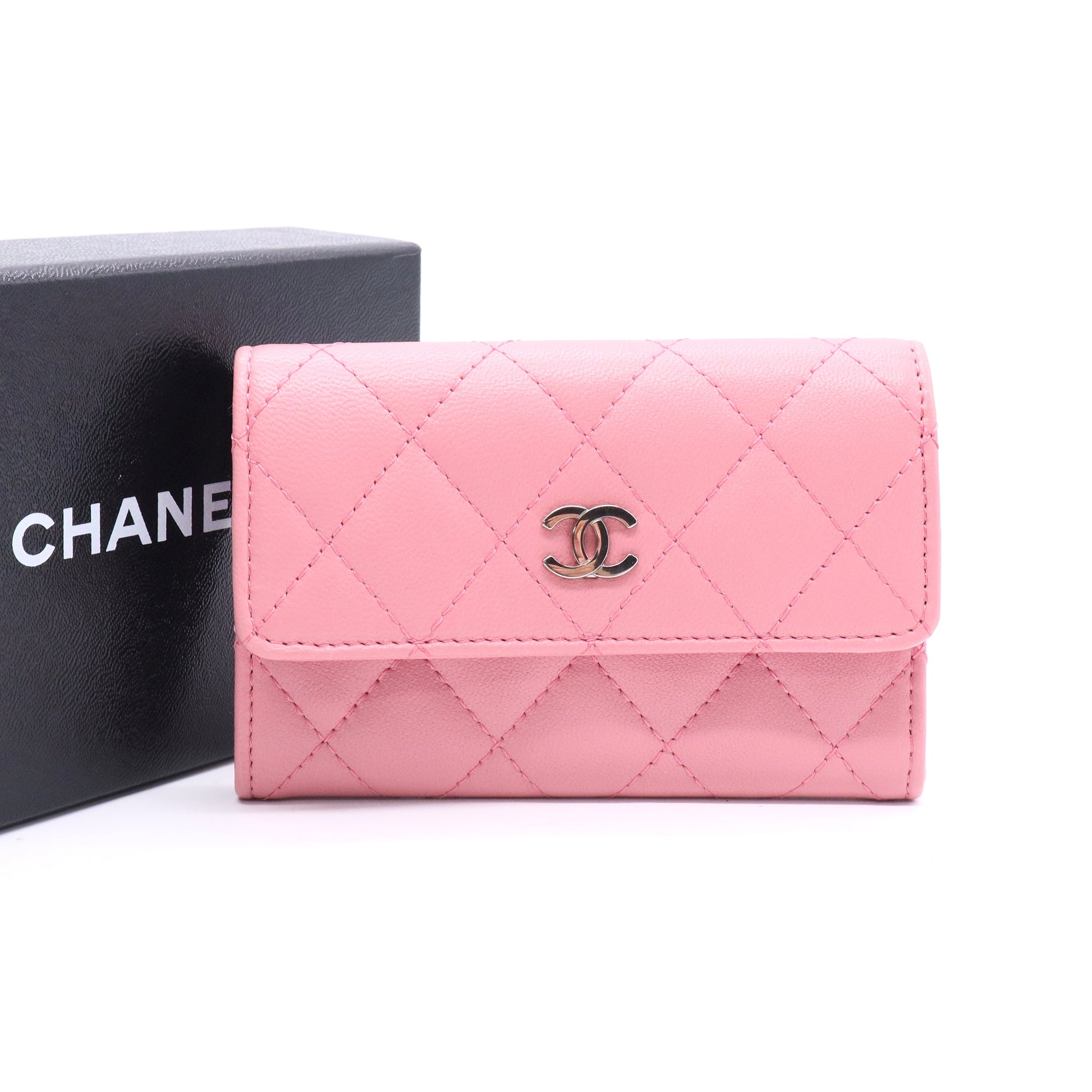 Chanel Classic Trifold Flap Wallet W11176 Twins