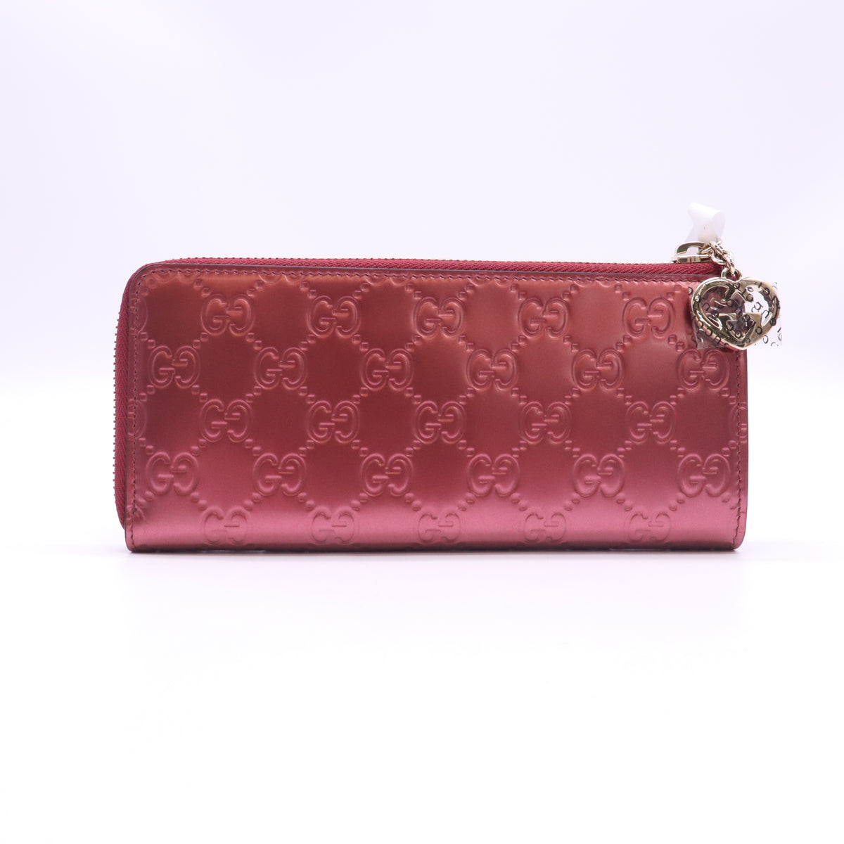 Gucci Guccissima Lovely Zip-Around Long Wallet W23270