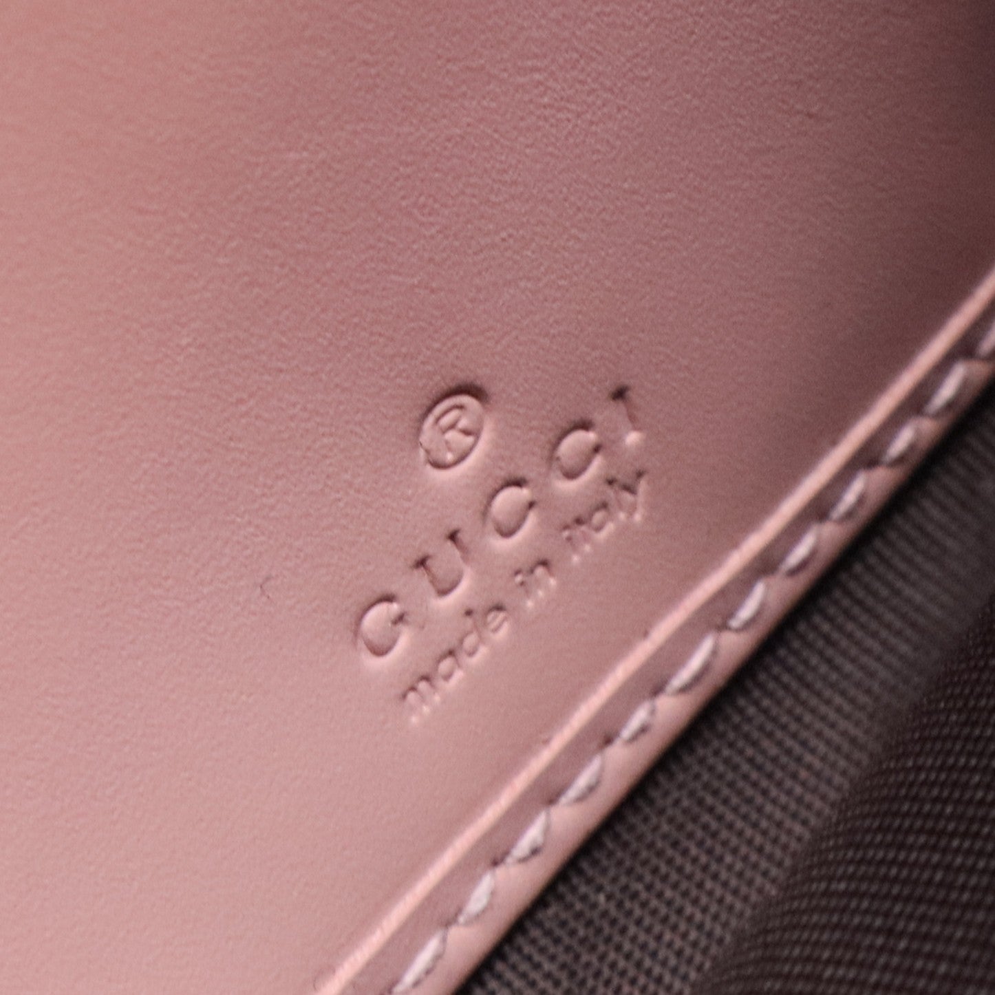 Rosa Animalier Guccissima Wallet