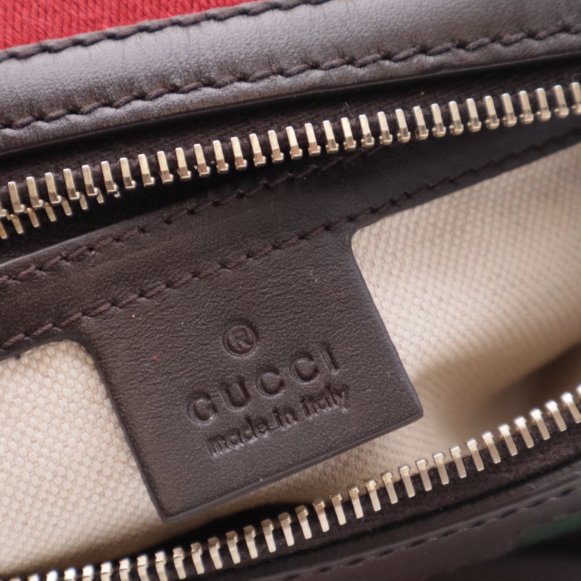 Vintage Web Boston Bag GG Canvas Small
