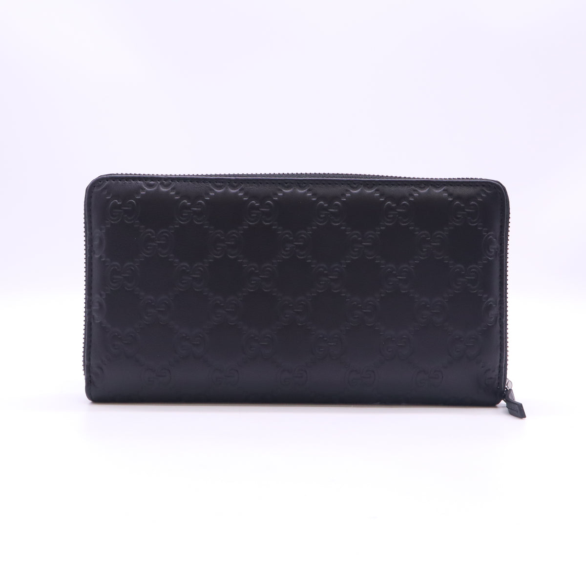 Gucci Guccissima Leather Zip-Around Wallet W23302