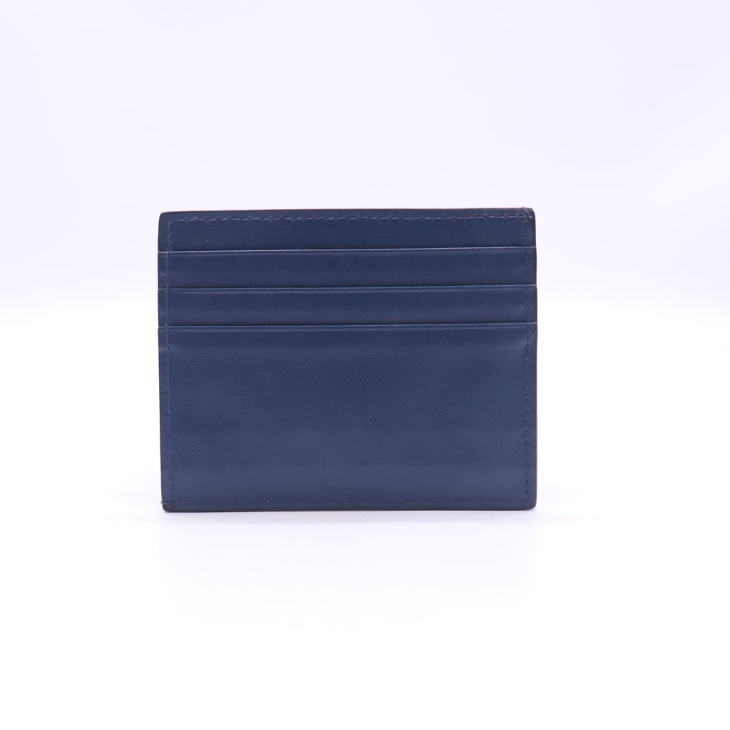 Prada Saffiano Leather Triangle Logo Card Holder W23314