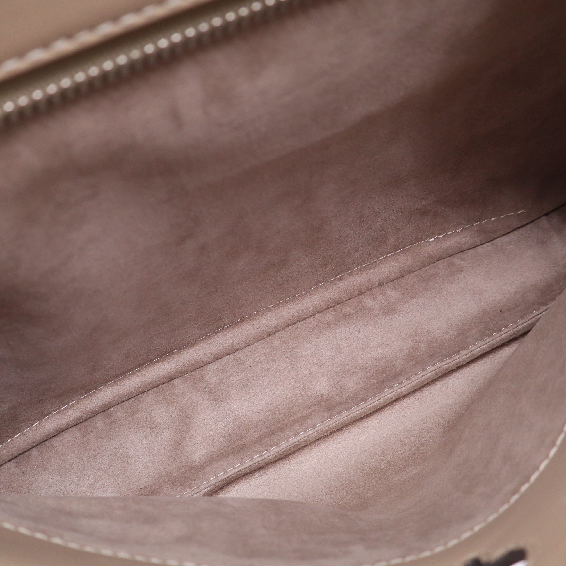 Fendi Grey Smooth Calfskin Leather Dotcom Satchel Bag  B21209