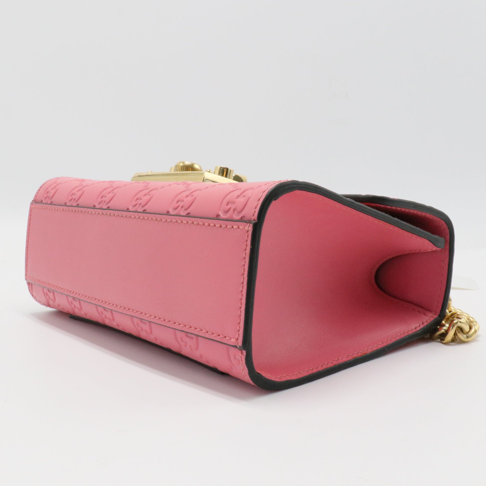 GG Signature Small Padlock Shoulder Bag Small