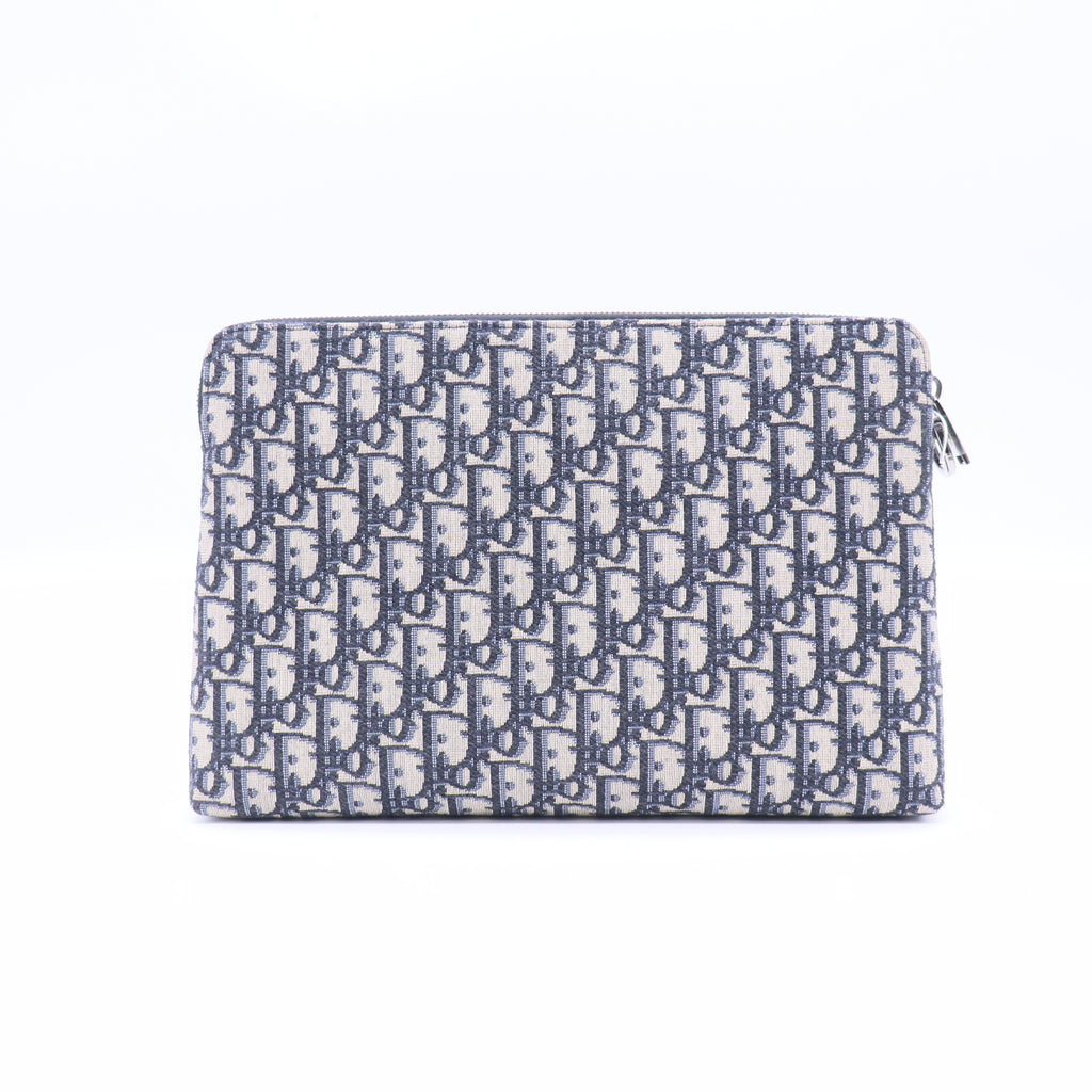 Wristlet Clutch Oblique Canvas Twins LDJ3712