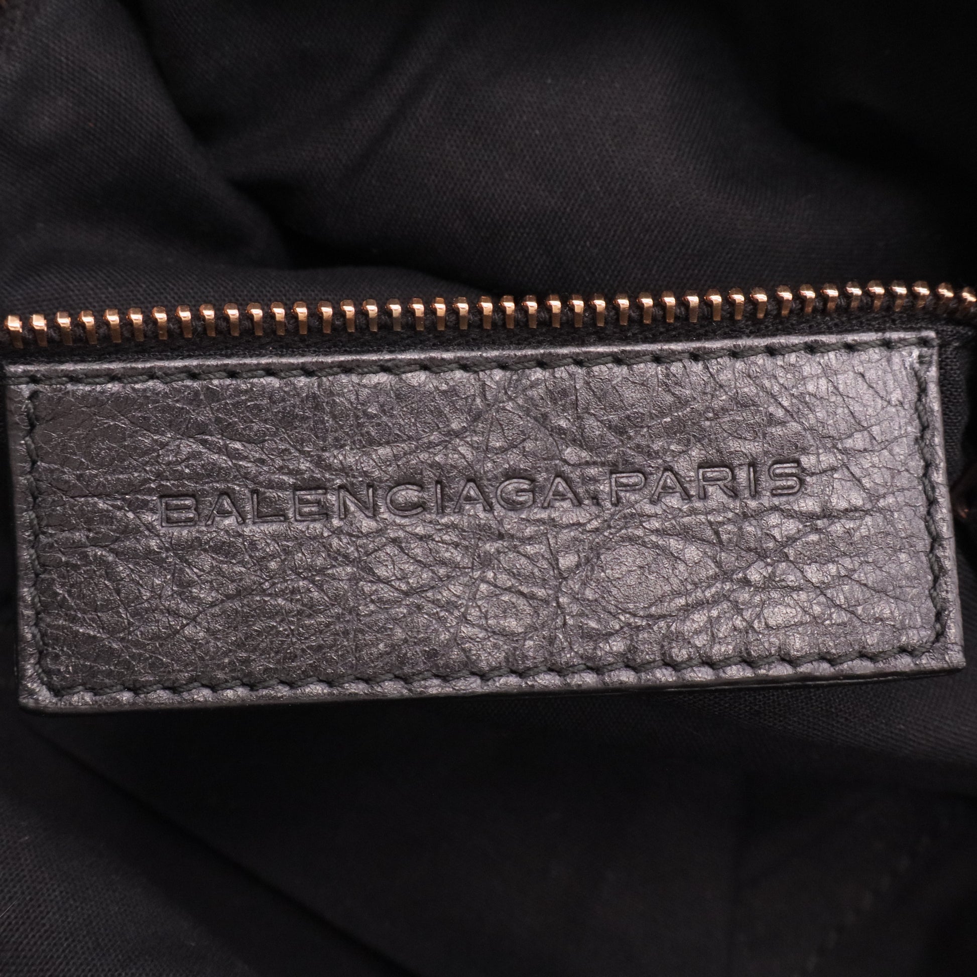 Balenciaga Agneau Giant 12 Rose Gold Hardware Town Black Twins