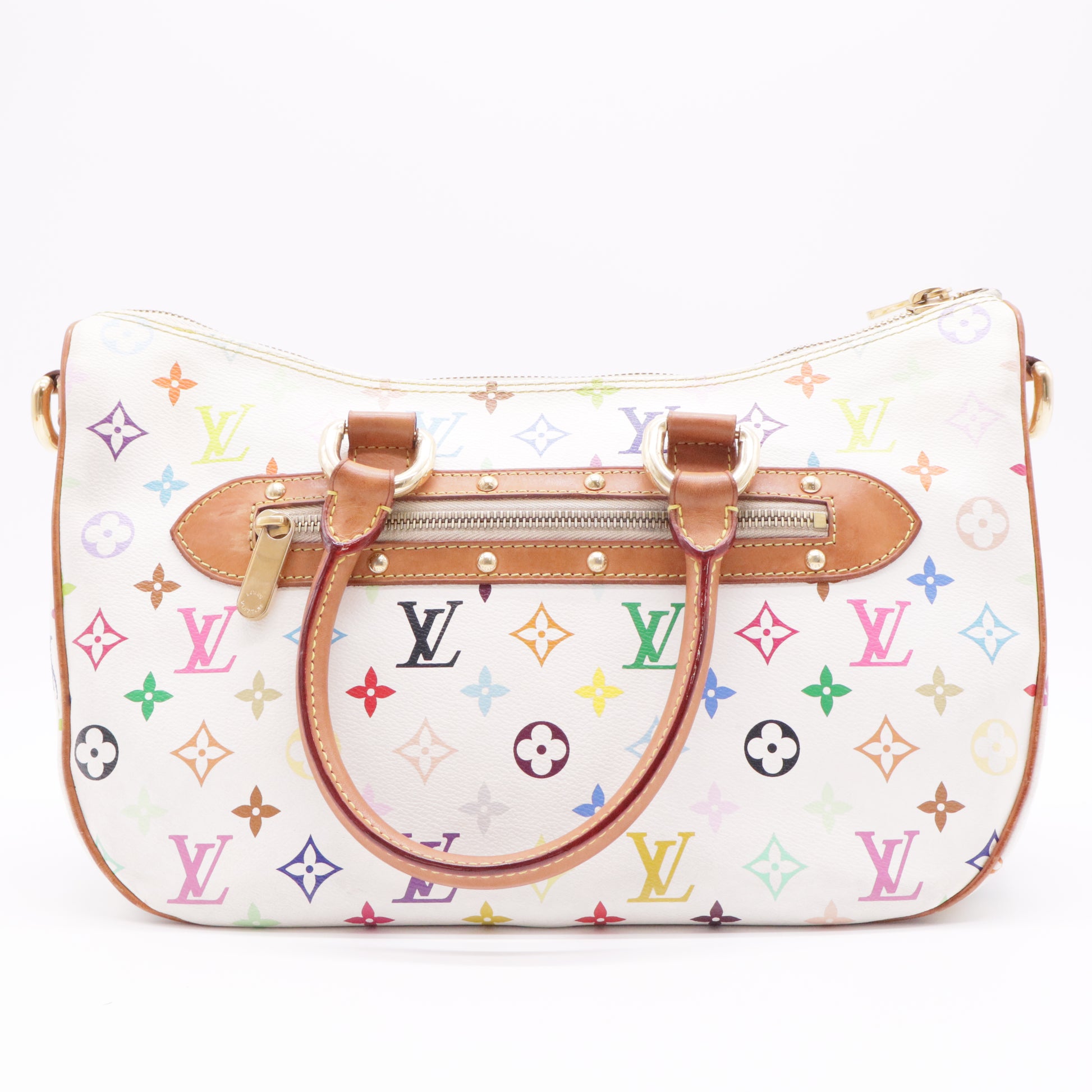 Monogram Multicolor Rita White twins