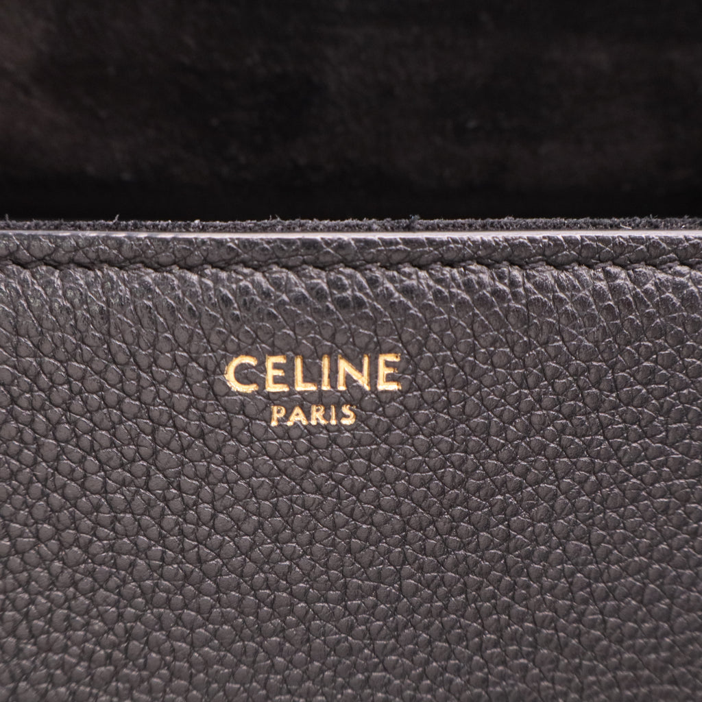 Celine Soft 16 Bag Grained Calfskin Medium Twins