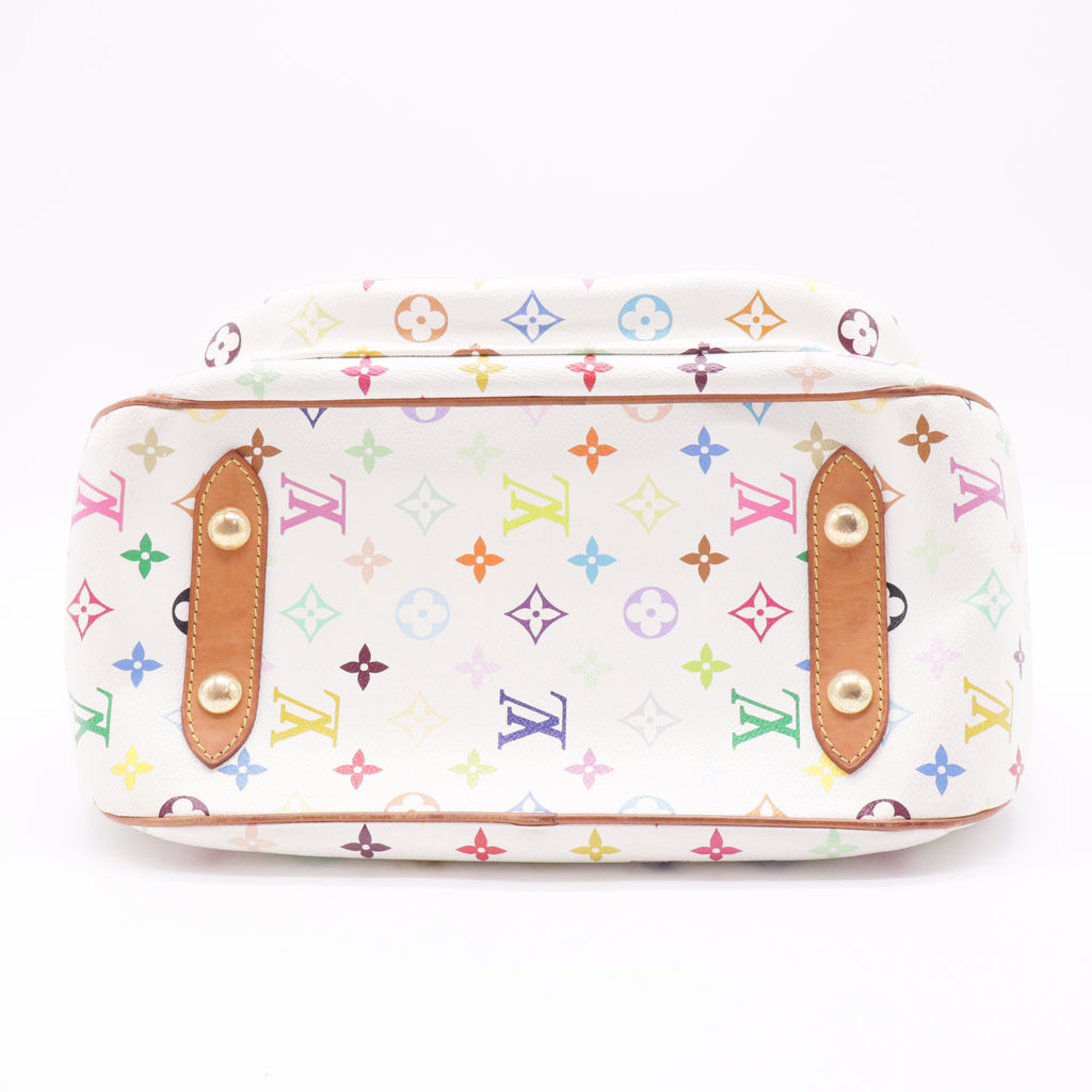 Monogram Multicolor Rita White twins