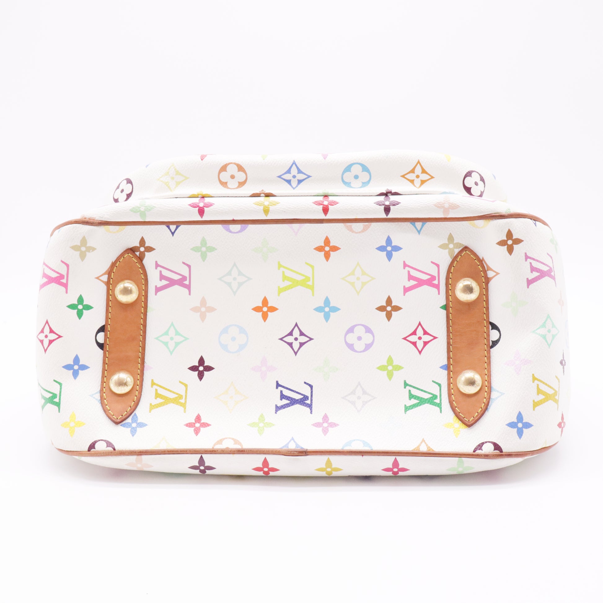 Monogram Multicolor Rita White twins
