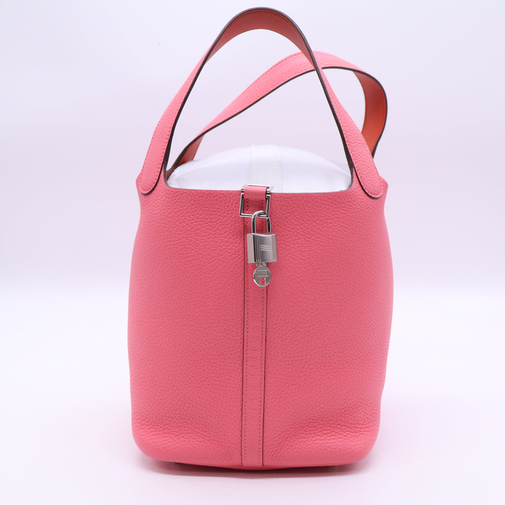 Hermes Picotin Lock Bag Clemence MM twins LDJ3762