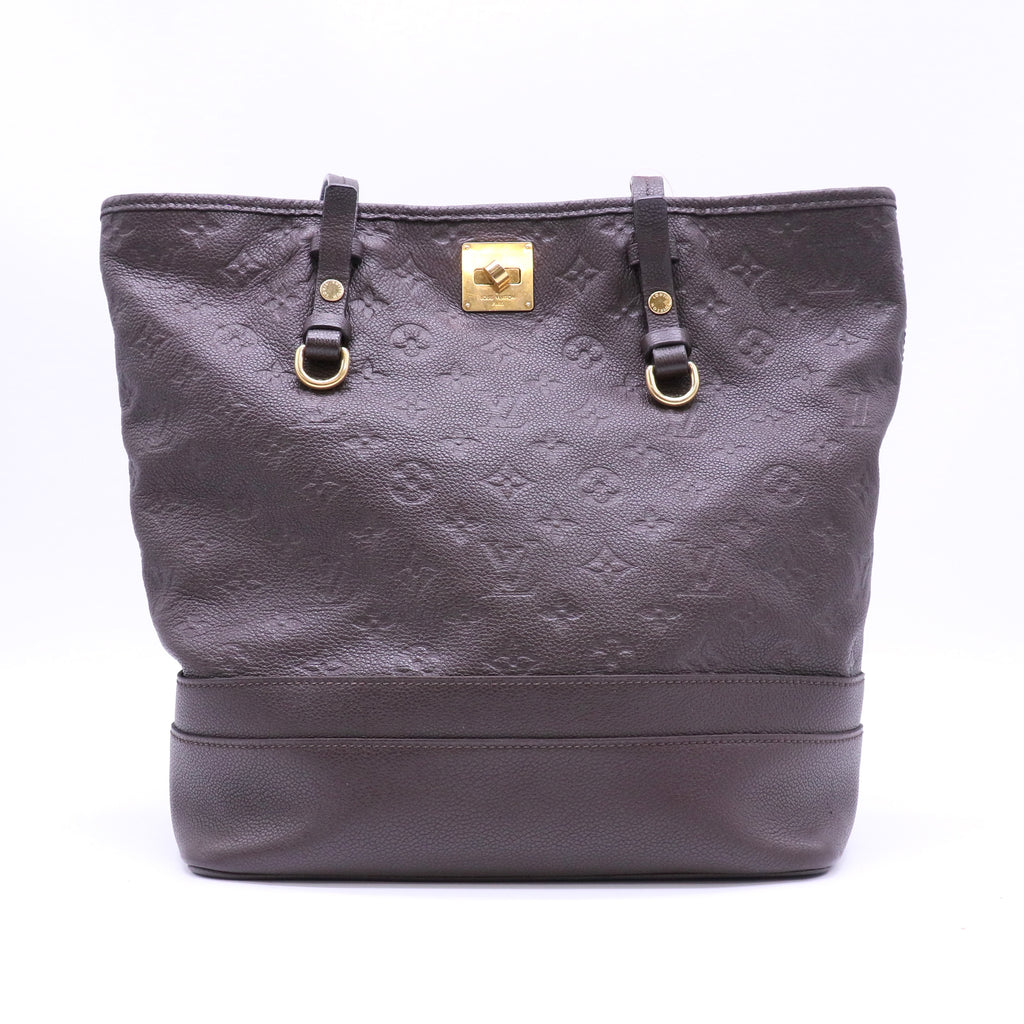 Louis Vuitton Aube Monogram Empreinte Leather Citadine PM Bag Twins LDJ4596