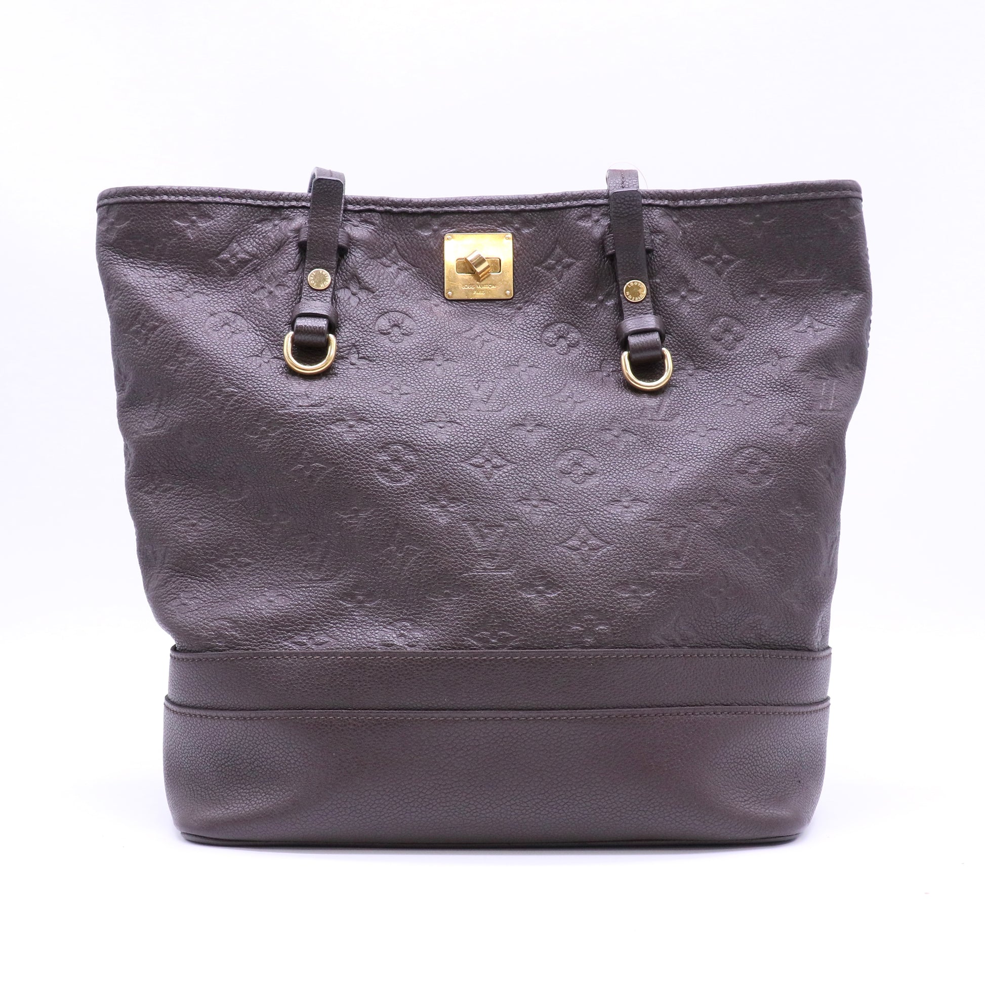 Louis Vuitton Aube Monogram Empreinte Leather Citadine PM Bag Twins LDJ4596