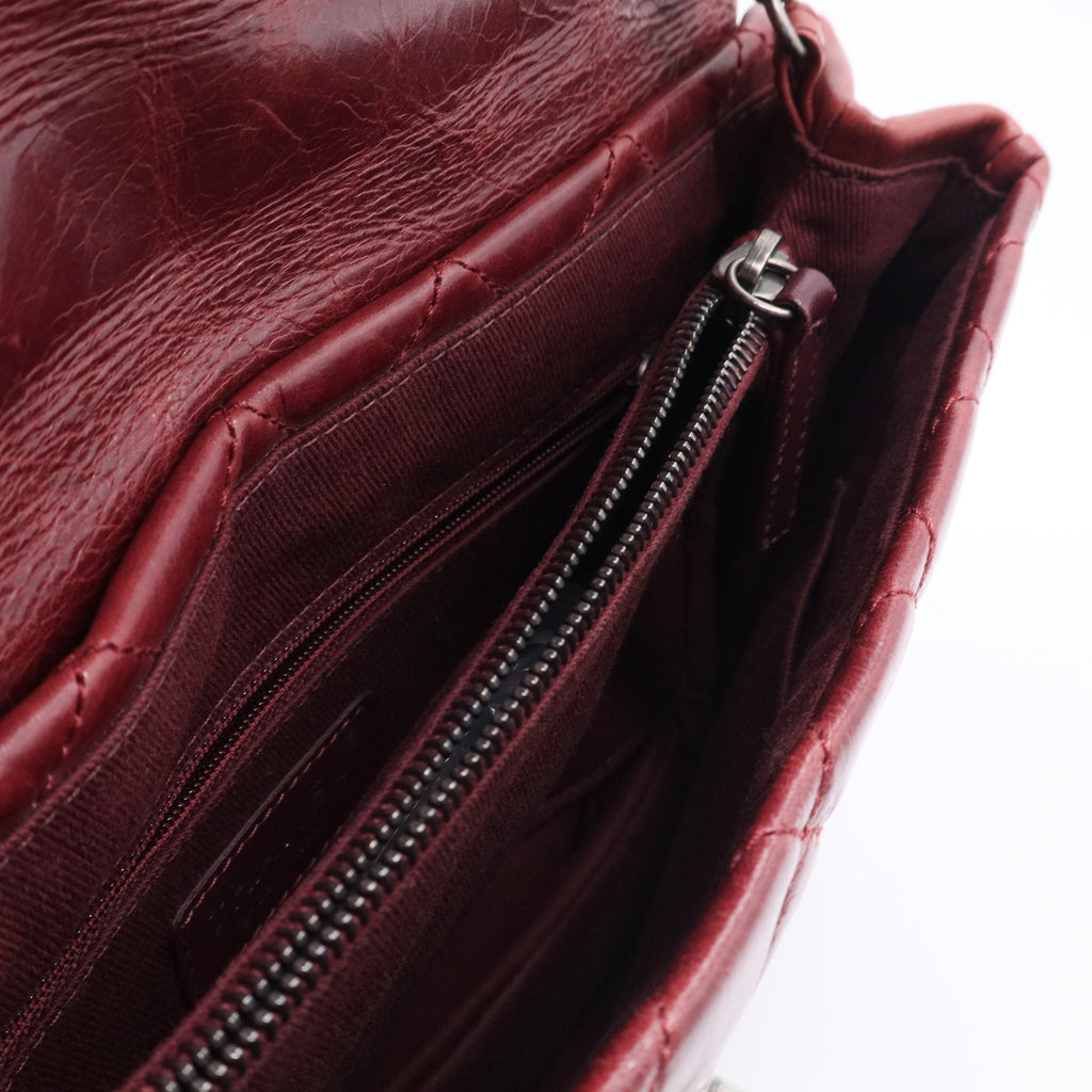 CC Crave Flap Bag Quilted Glazed Caviar Jumbo