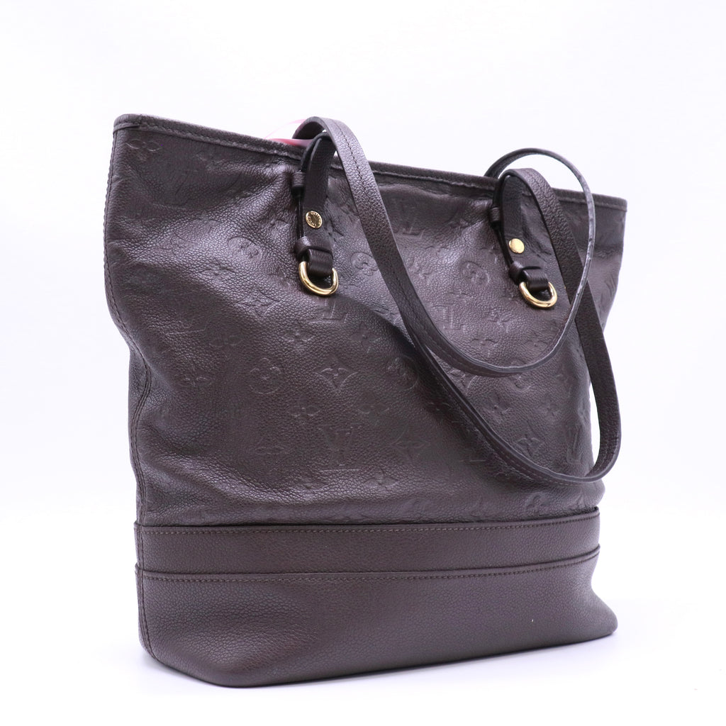 Louis Vuitton Aube Monogram Empreinte Leather Citadine PM Bag Twins LDJ4596
