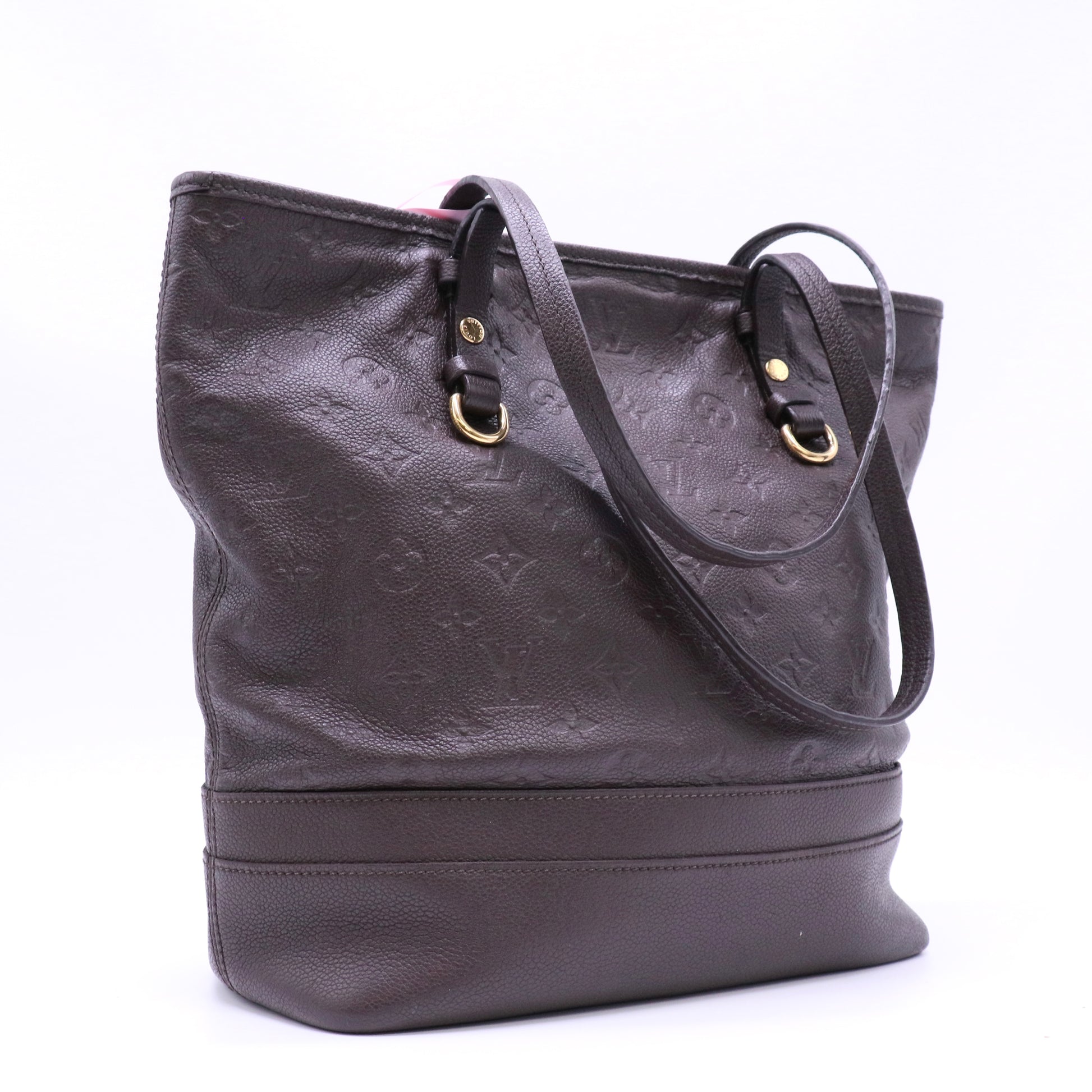 Louis Vuitton Aube Monogram Empreinte Leather Citadine PM Bag Twins LDJ4596