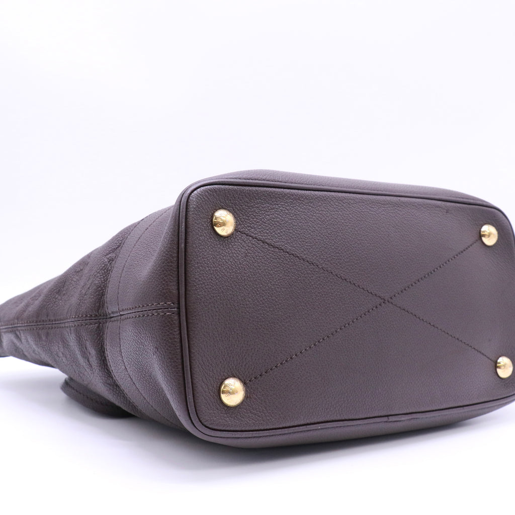 Louis Vuitton Aube Monogram Empreinte Leather Citadine PM Bag Twins LDJ4596