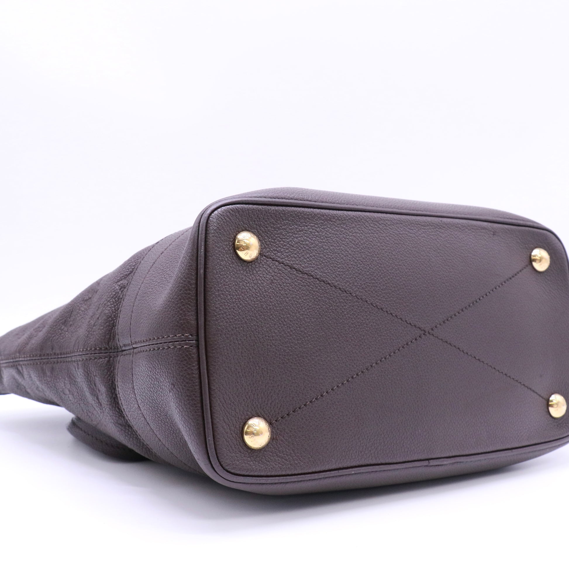 Louis Vuitton Aube Monogram Empreinte Leather Citadine PM Bag Twins LDJ4596
