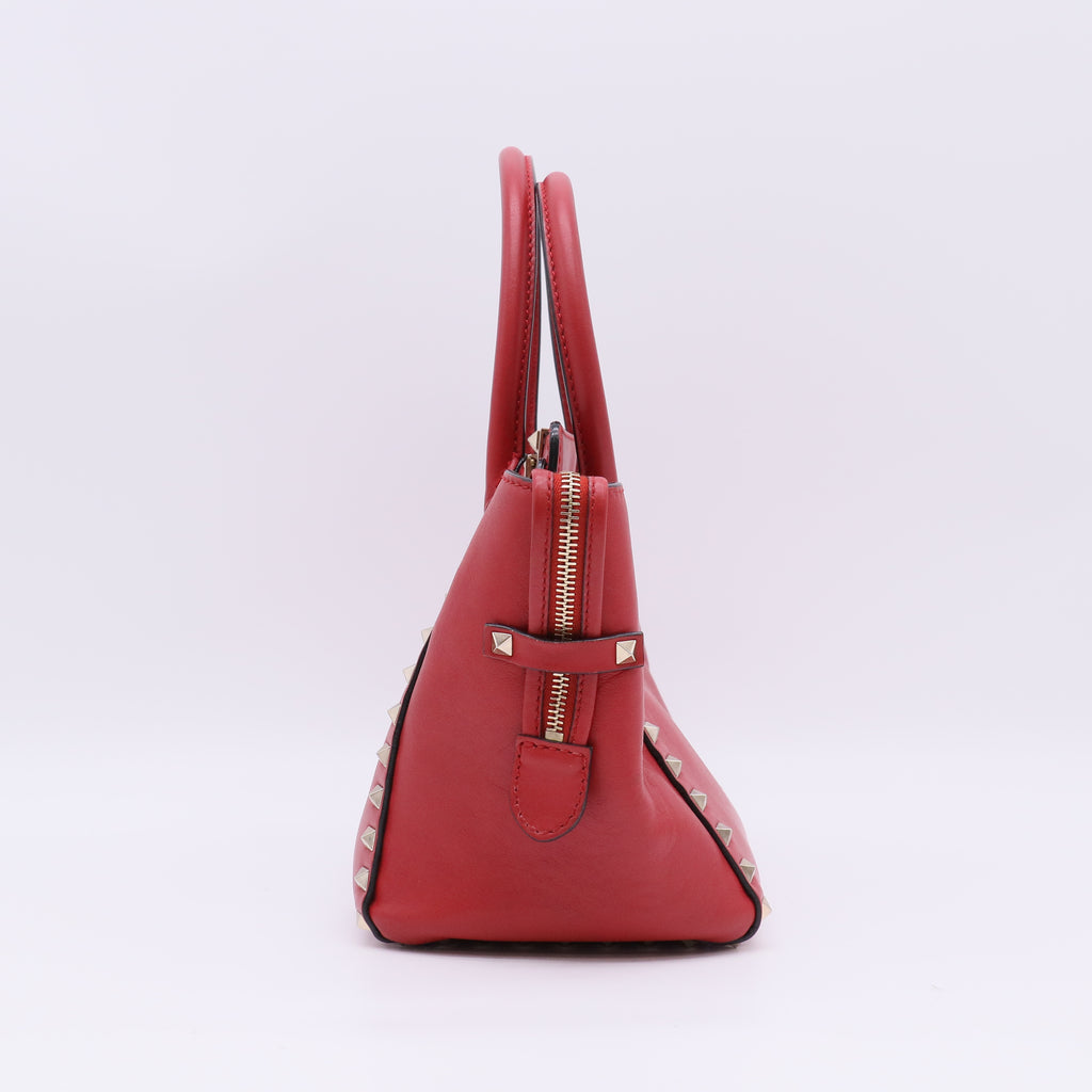 Valentino Garavani Rockstud Small Double Handle Tote Bag B23529
