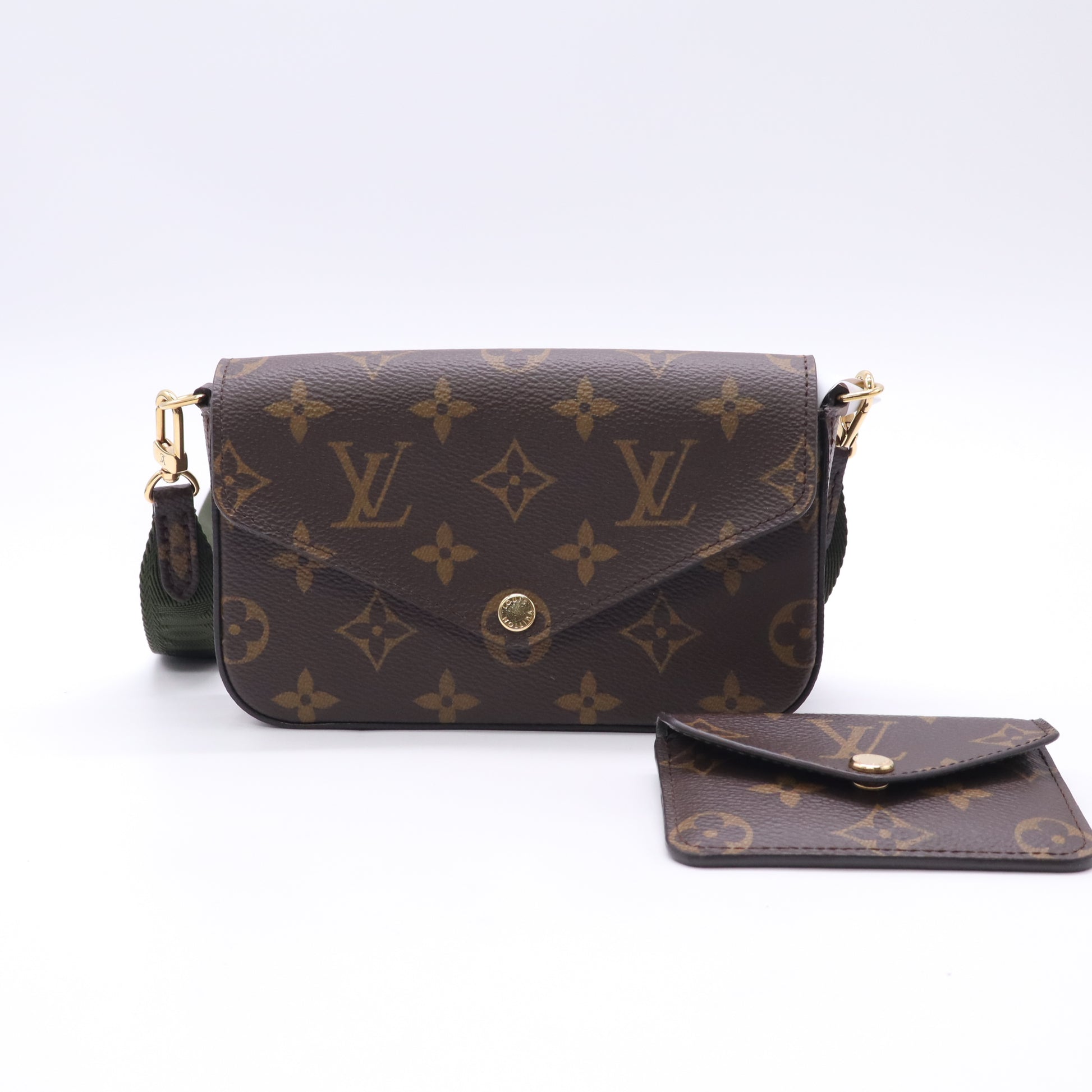 Louis Vuitton Monogram Félicie Strap & Go B23557