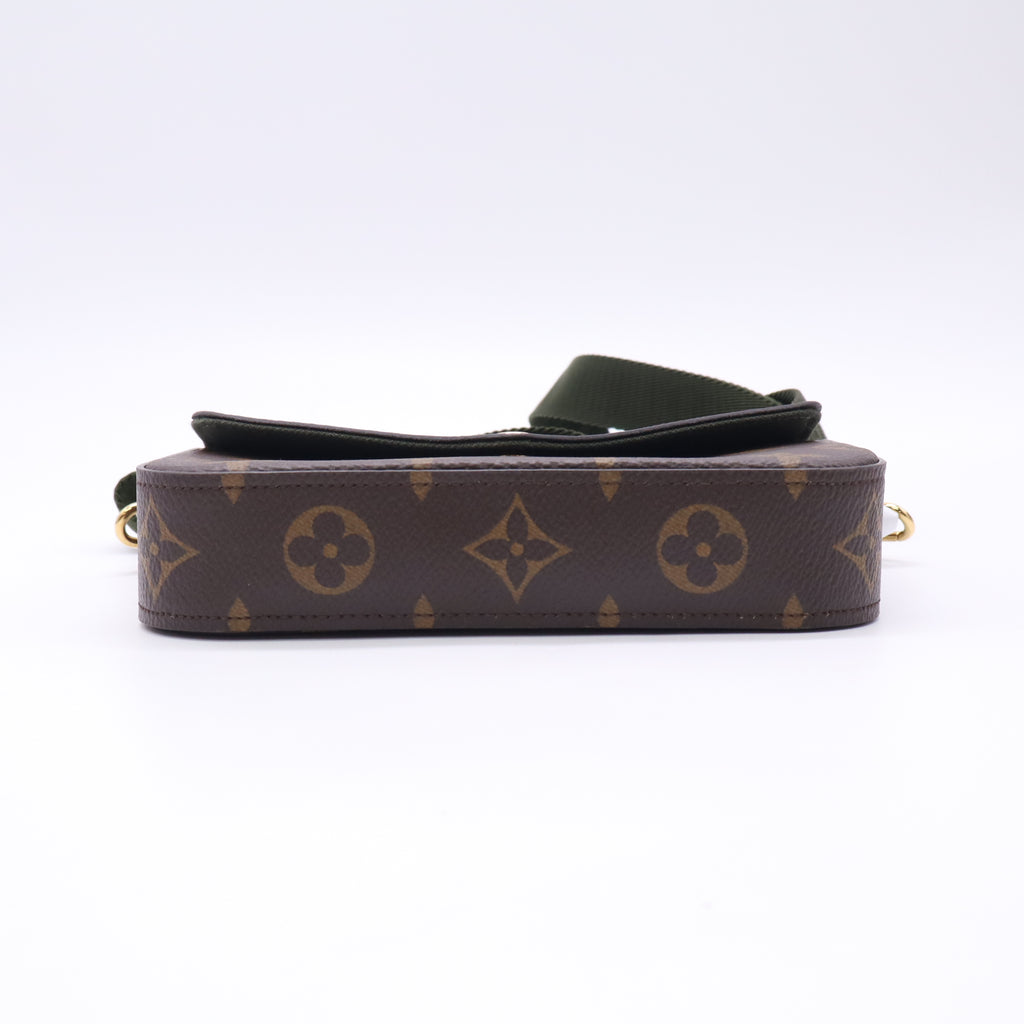 Louis Vuitton Monogram Félicie Strap & Go B23557